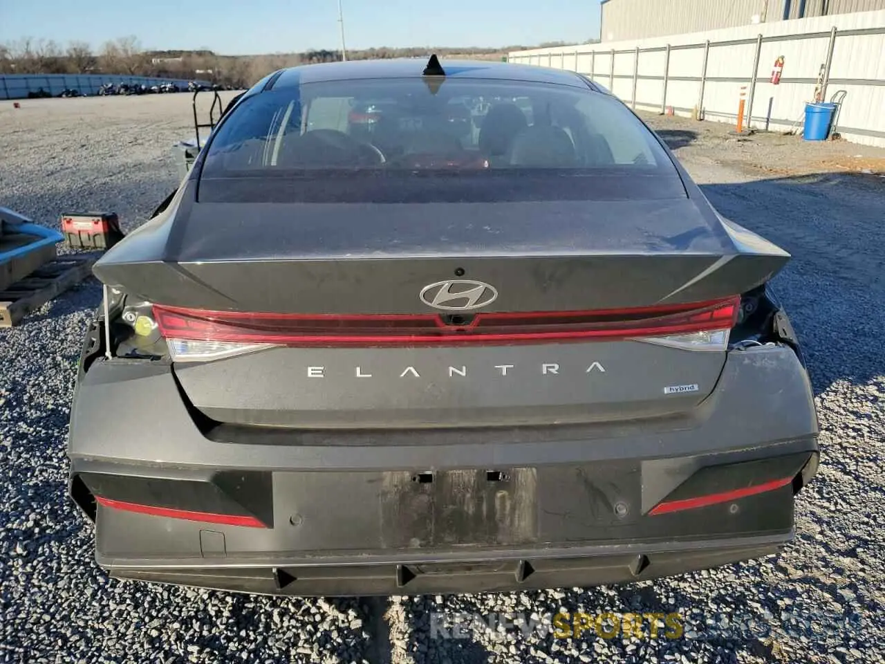 6 fotografías del automóvil dañado KMHLN4DJ1RU096800 HYUNDAI ELANTRA 2024