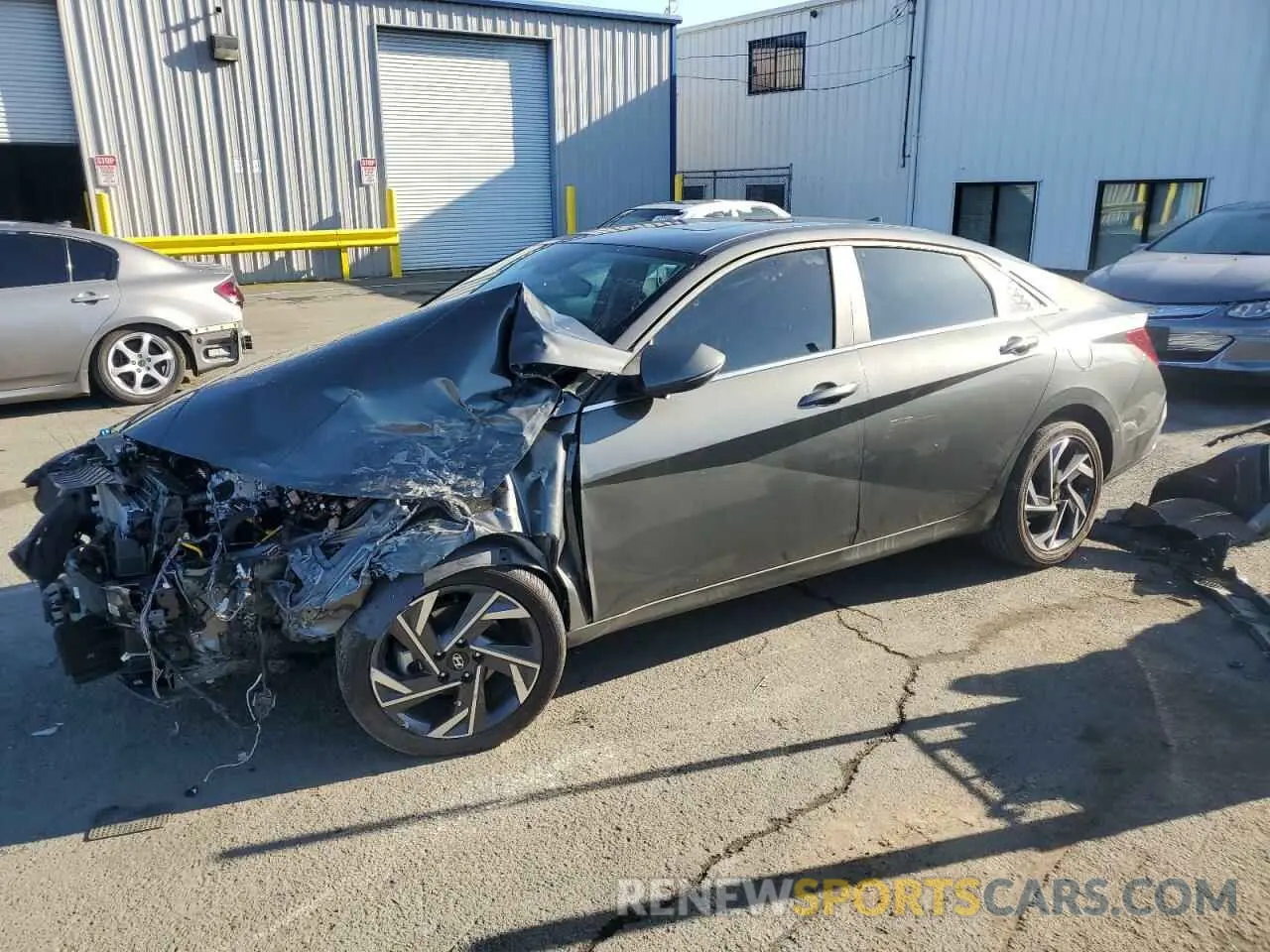 1 fotografías del automóvil dañado KMHLN4DJ3RU095793 HYUNDAI ELANTRA 2024