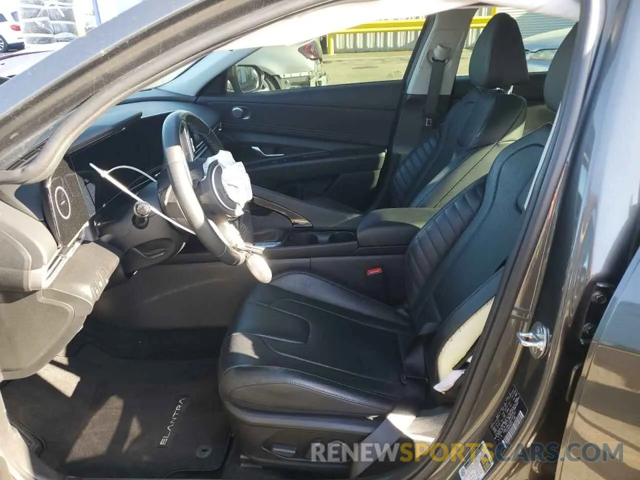 7 fotografías del automóvil dañado KMHLN4DJ3RU095793 HYUNDAI ELANTRA 2024