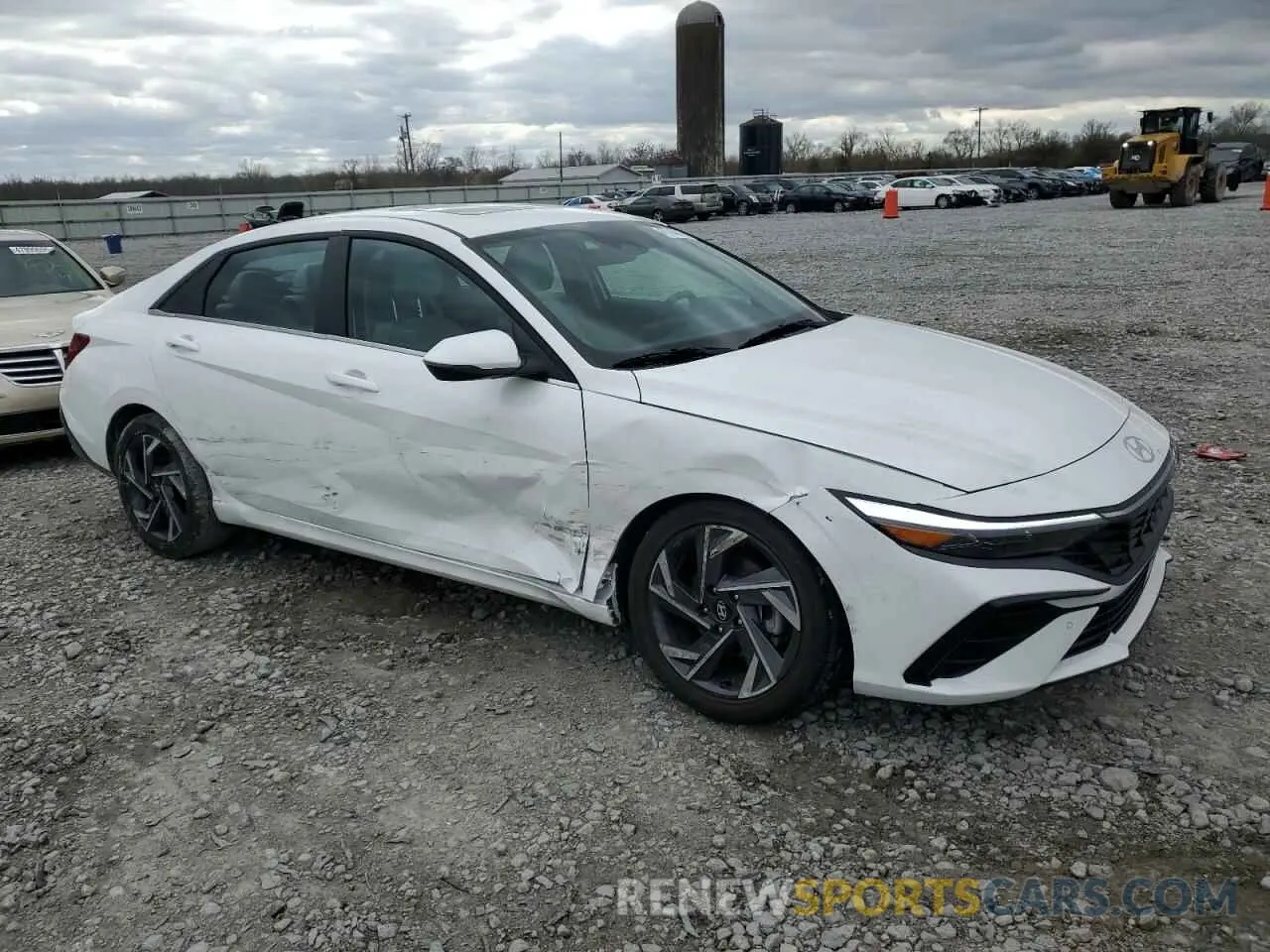 4 fotografías del automóvil dañado KMHLN4DJ4RU114416 HYUNDAI ELANTRA 2024