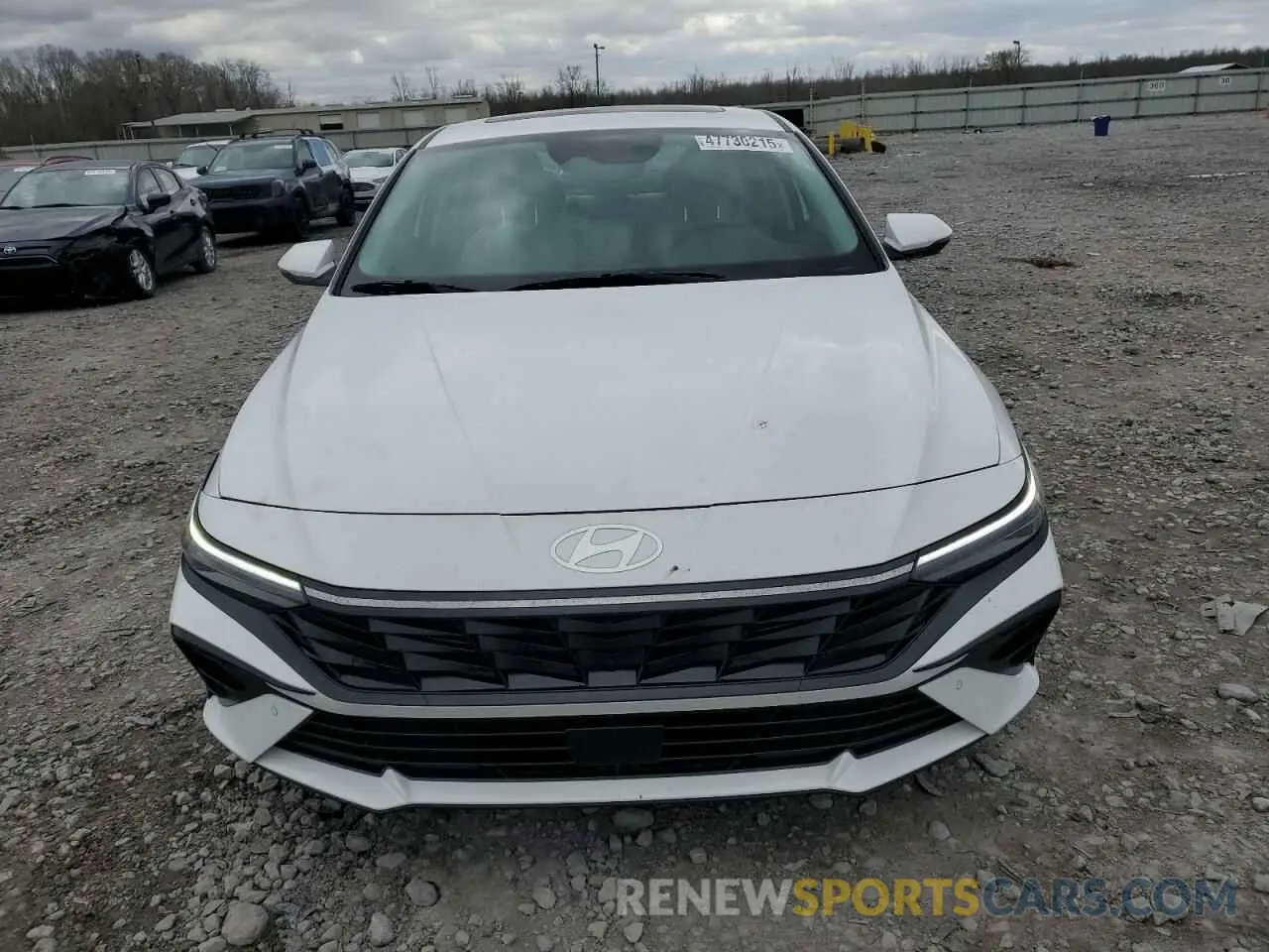 5 fotografías del automóvil dañado KMHLN4DJ4RU114416 HYUNDAI ELANTRA 2024