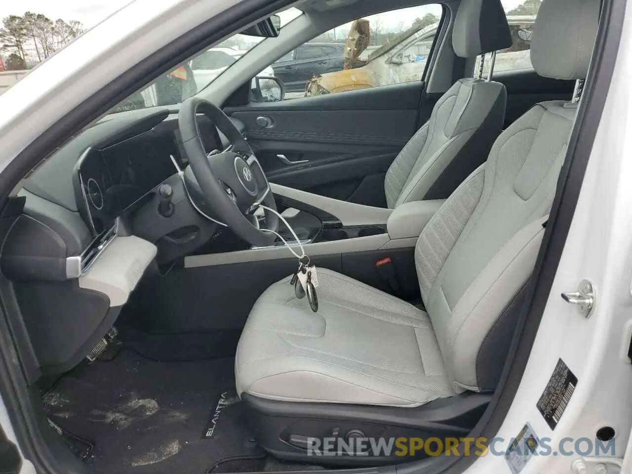 7 fotografías del automóvil dañado KMHLN4DJ4RU114416 HYUNDAI ELANTRA 2024