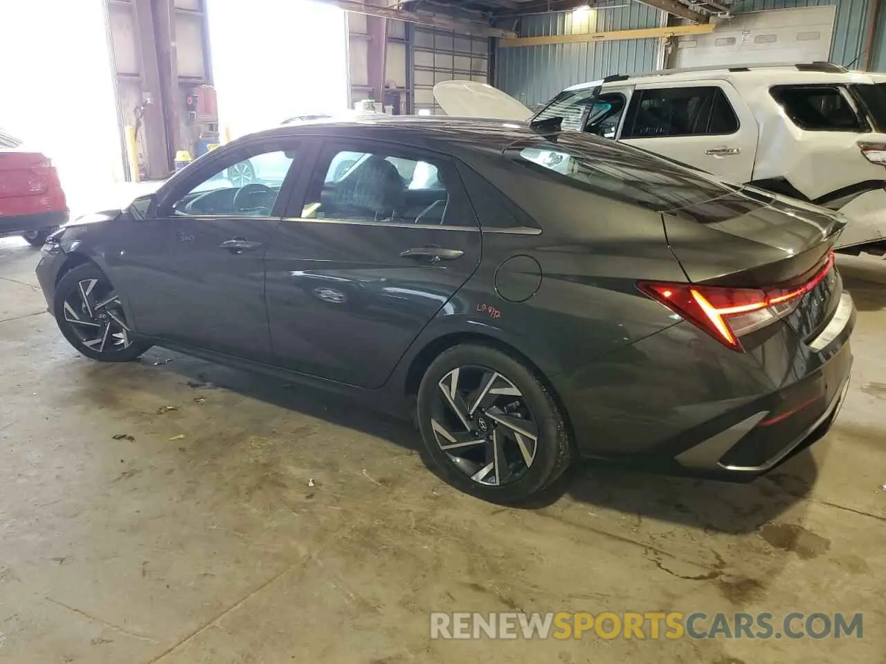2 fotografías del automóvil dañado KMHLN4DJ5RU106678 HYUNDAI ELANTRA 2024