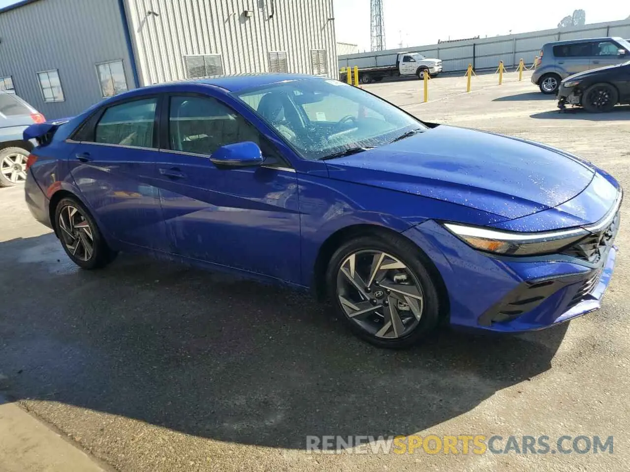 4 fotografías del automóvil dañado KMHLN4DJ8RU097376 HYUNDAI ELANTRA 2024