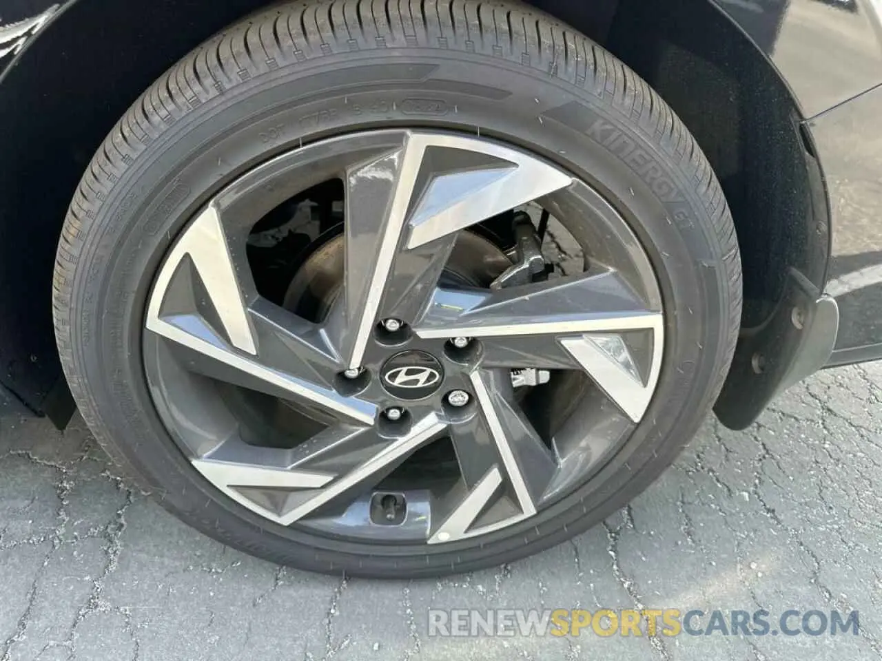 12 fotografías del automóvil dañado KMHLN4DJ9RU112807 HYUNDAI ELANTRA 2024