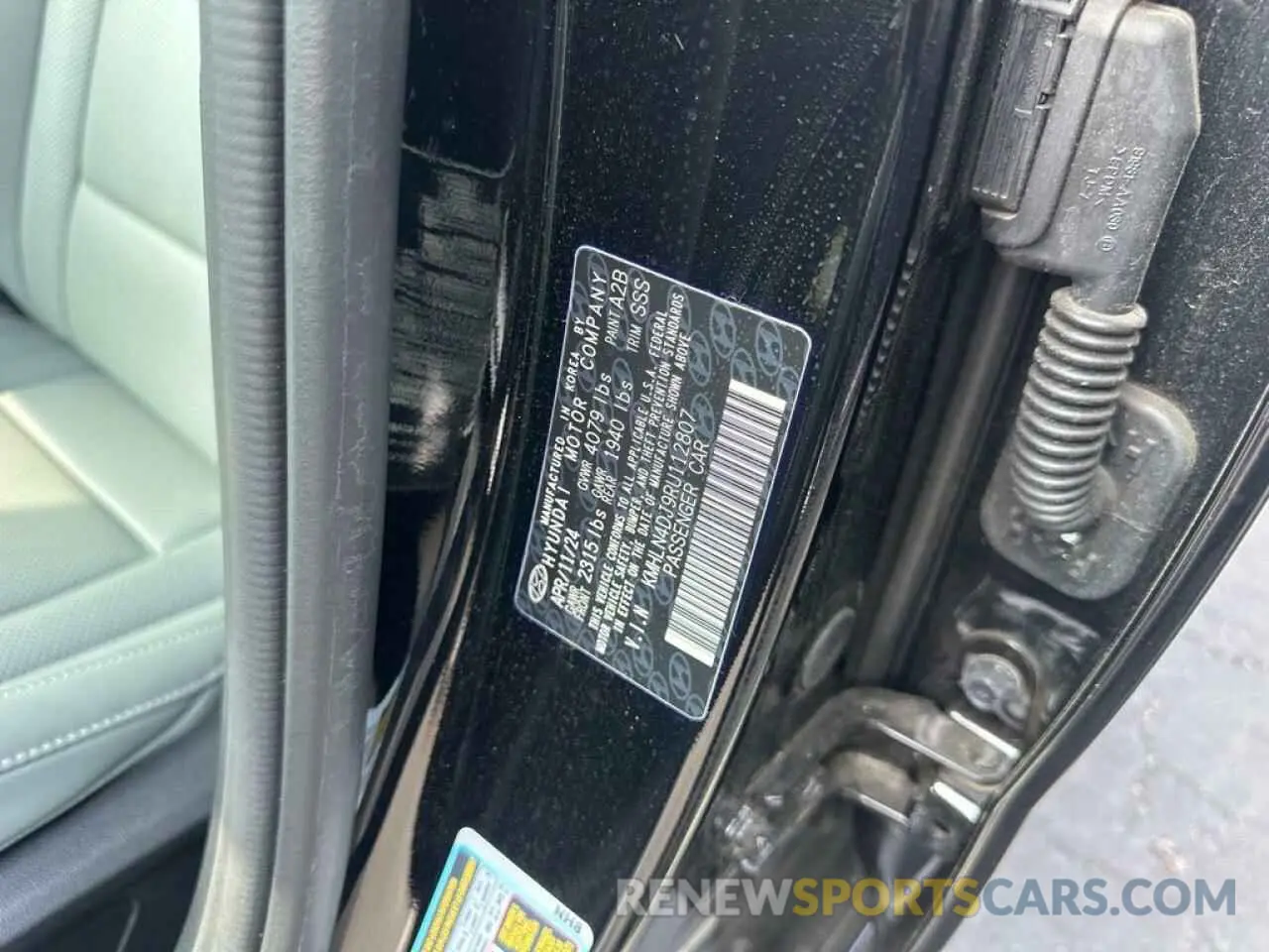 30 fotografías del automóvil dañado KMHLN4DJ9RU112807 HYUNDAI ELANTRA 2024