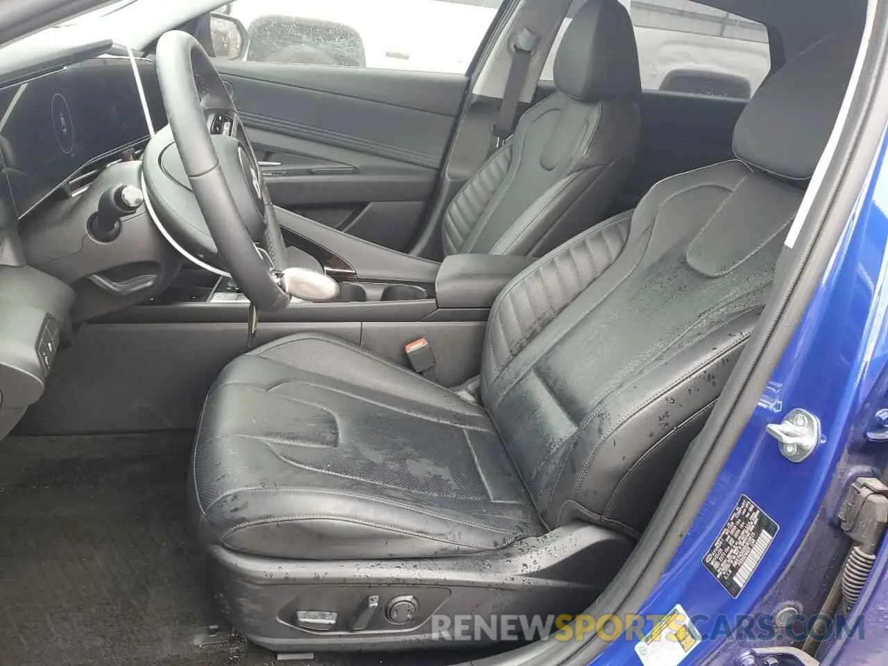 7 fotografías del automóvil dañado KMHLP4DG0RU818515 HYUNDAI ELANTRA 2024
