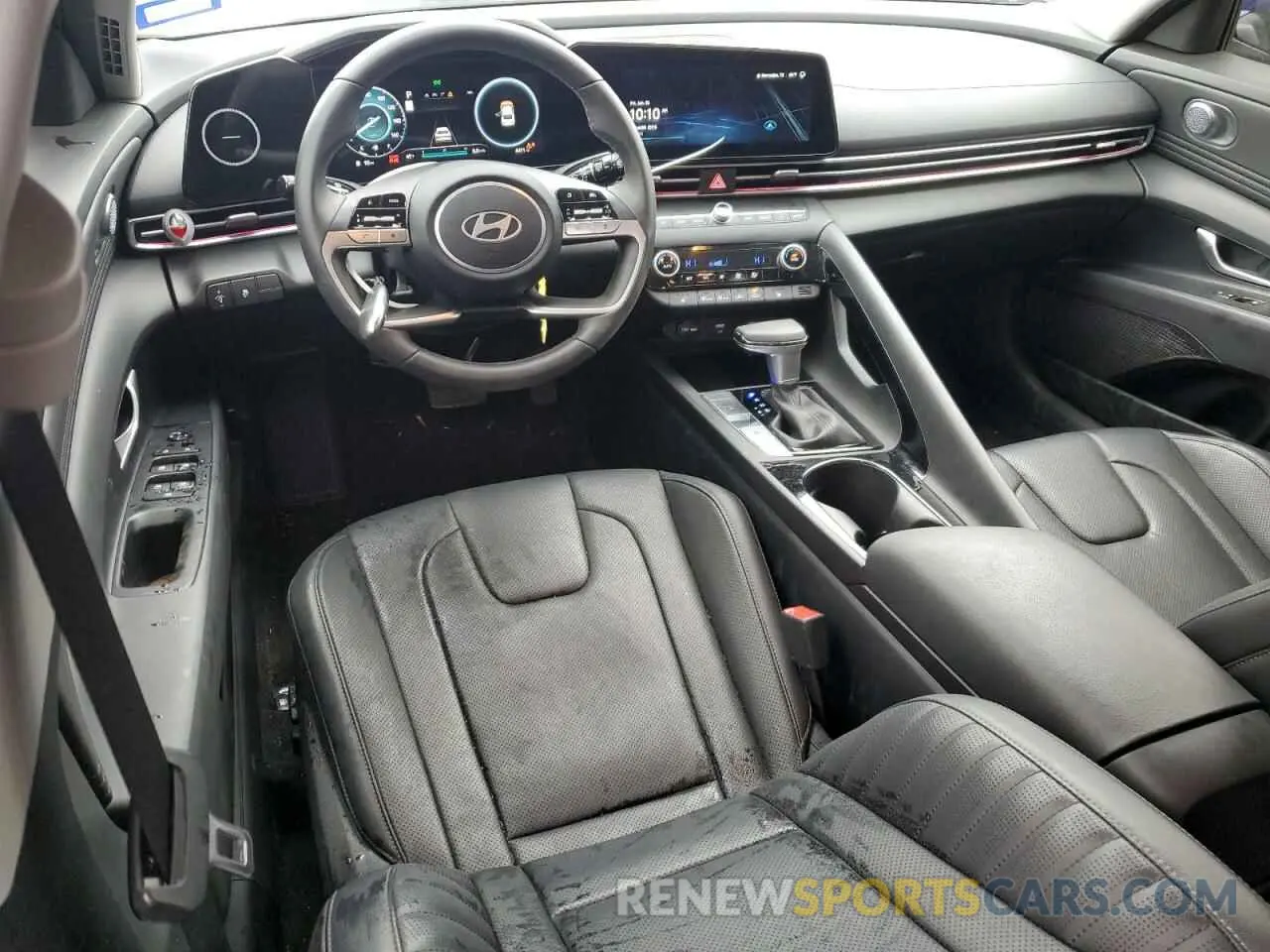 8 fotografías del automóvil dañado KMHLP4DG0RU818515 HYUNDAI ELANTRA 2024