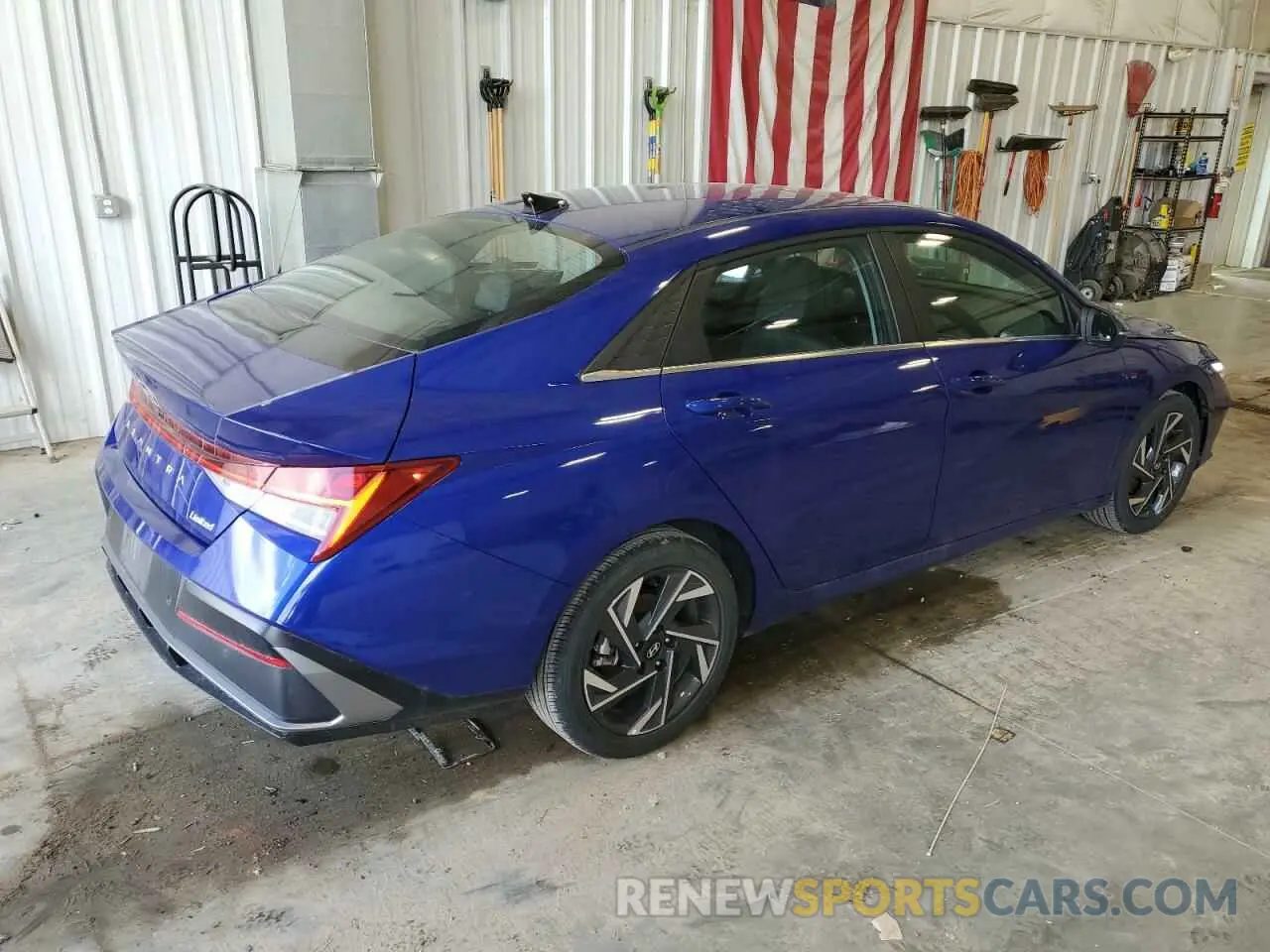 3 fotografías del automóvil dañado KMHLP4DG1RU799764 HYUNDAI ELANTRA 2024