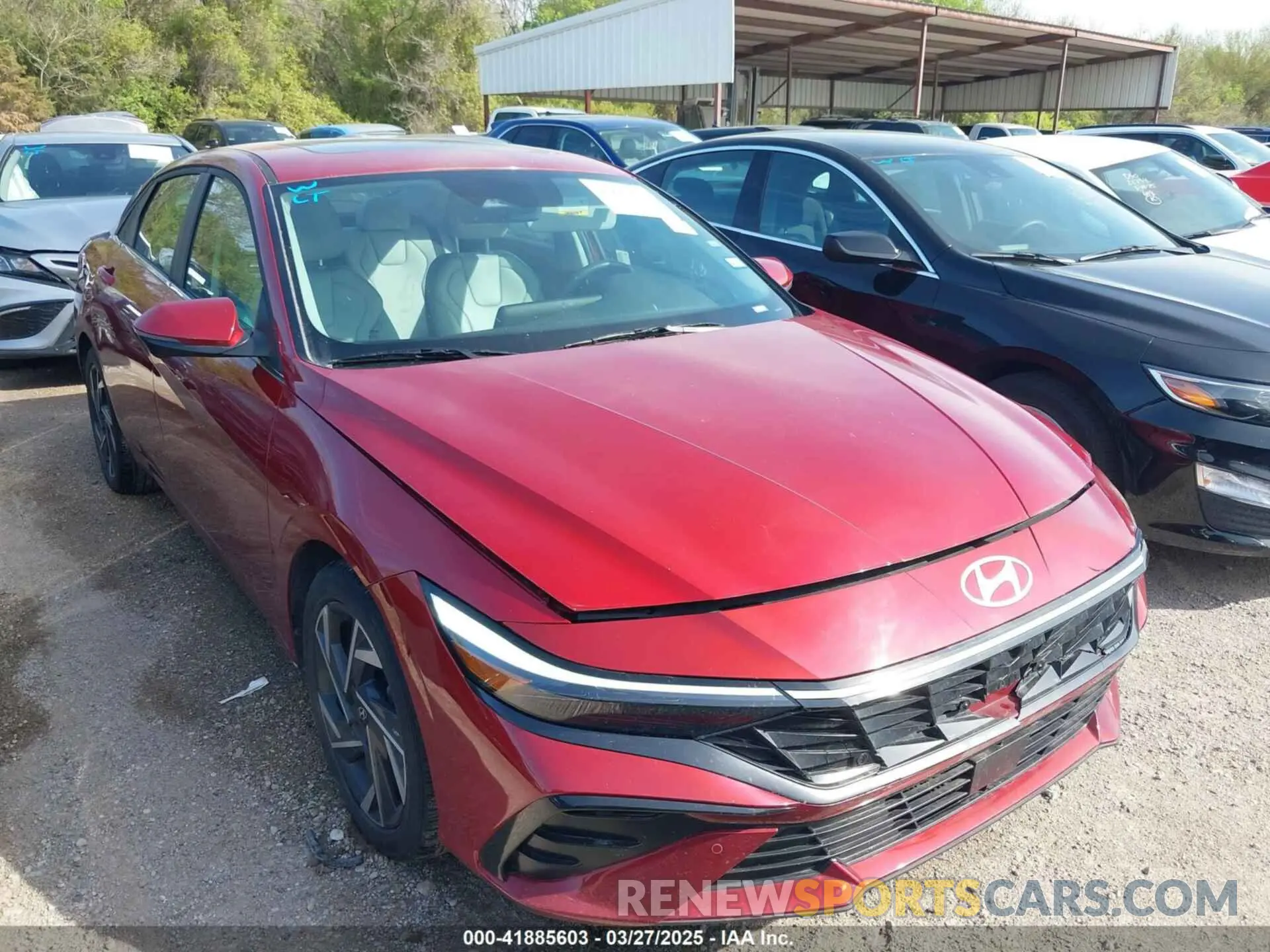 1 fotografías del automóvil dañado KMHLP4DG1RU814294 HYUNDAI ELANTRA 2024