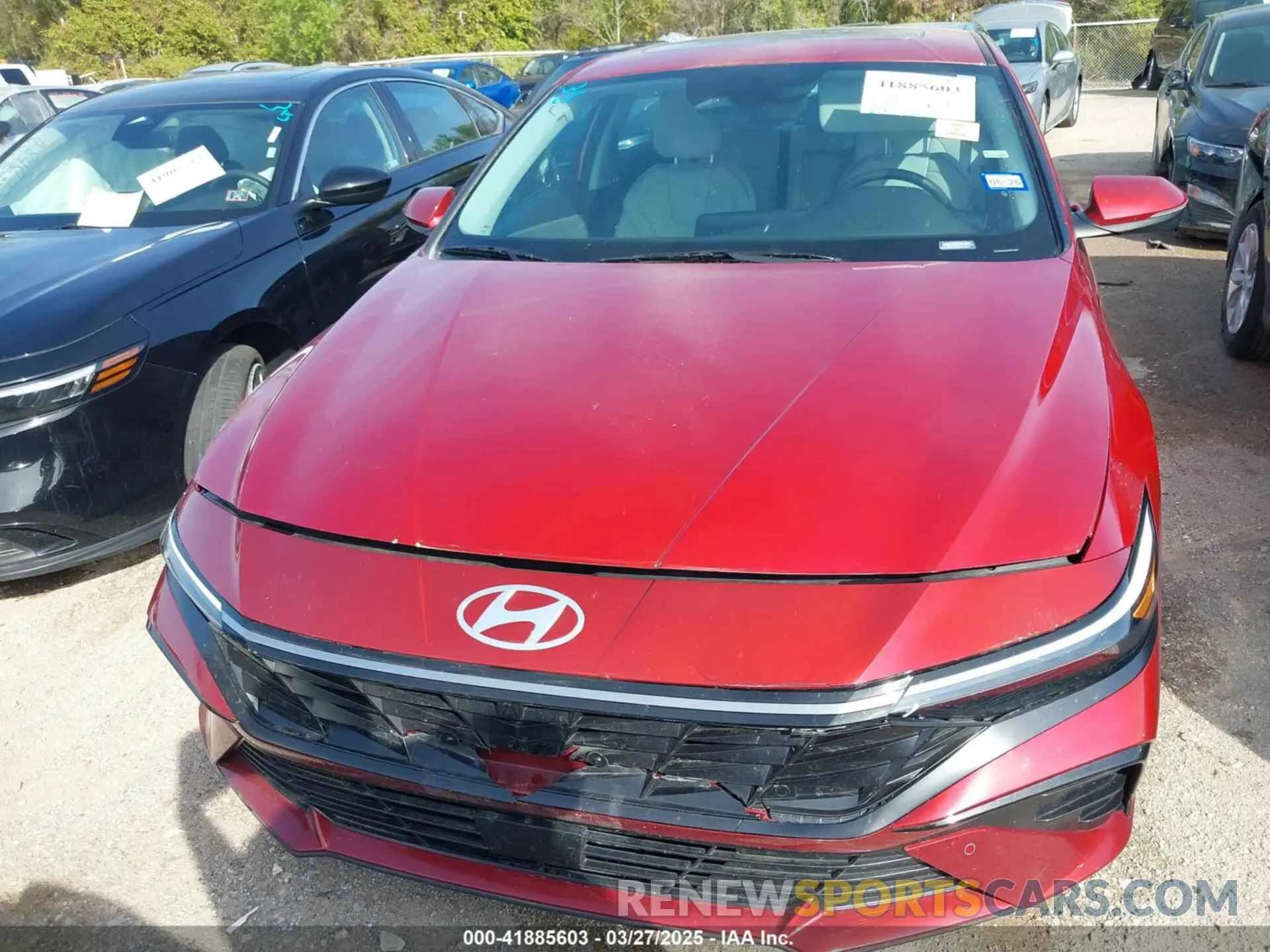 12 fotografías del automóvil dañado KMHLP4DG1RU814294 HYUNDAI ELANTRA 2024