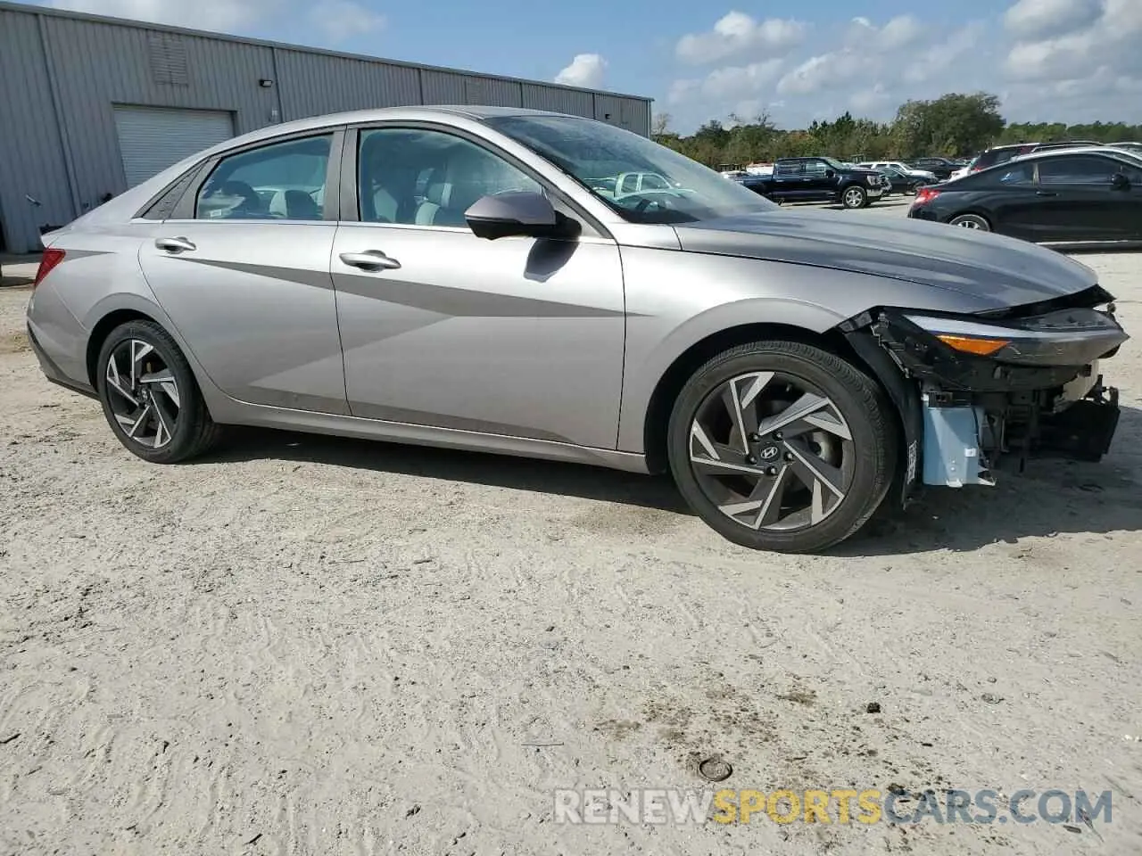 4 fotografías del automóvil dañado KMHLP4DG2RU636122 HYUNDAI ELANTRA 2024