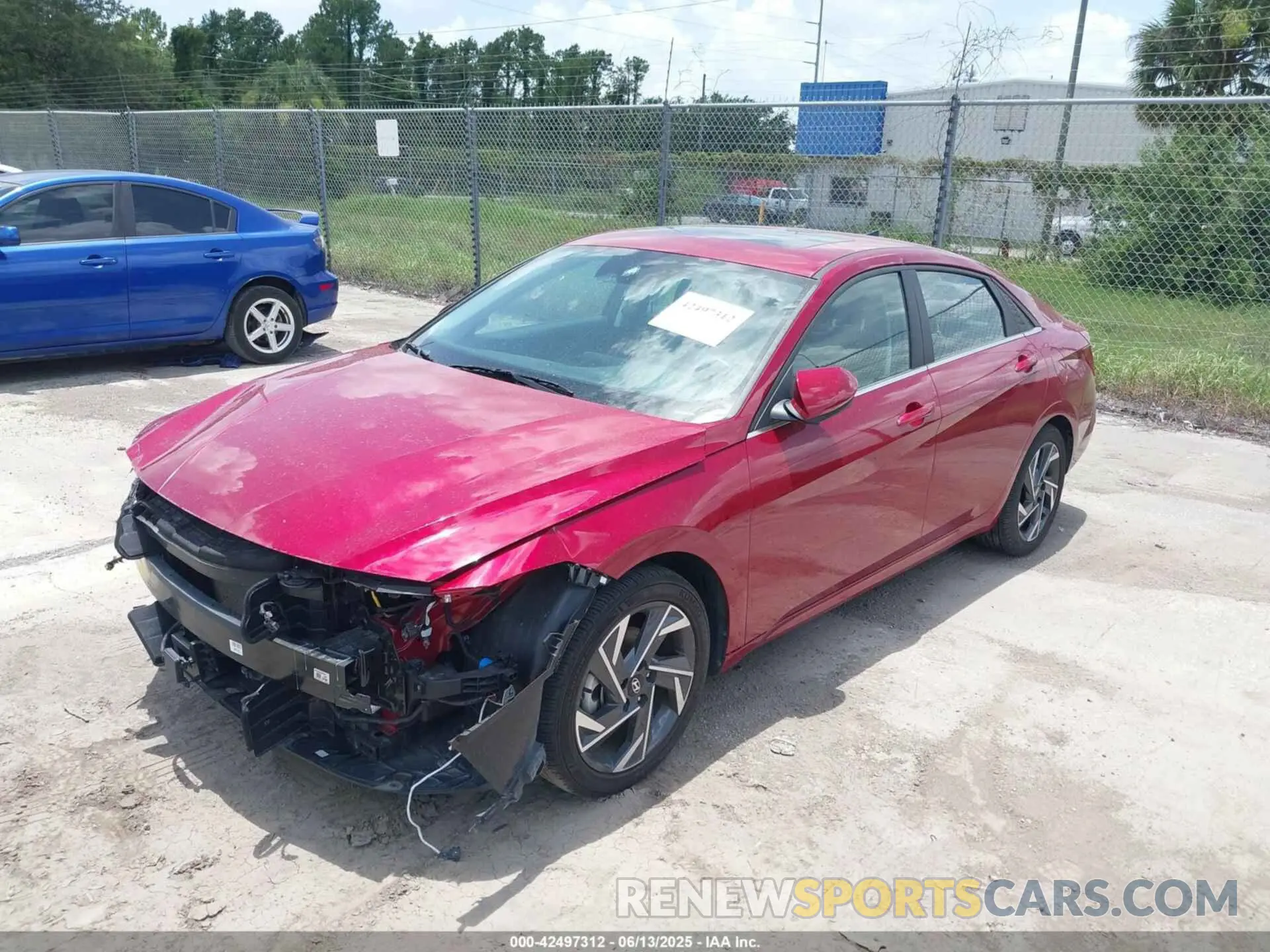 2 fotografías del automóvil dañado KMHLP4DG2RU778745 HYUNDAI ELANTRA 2024