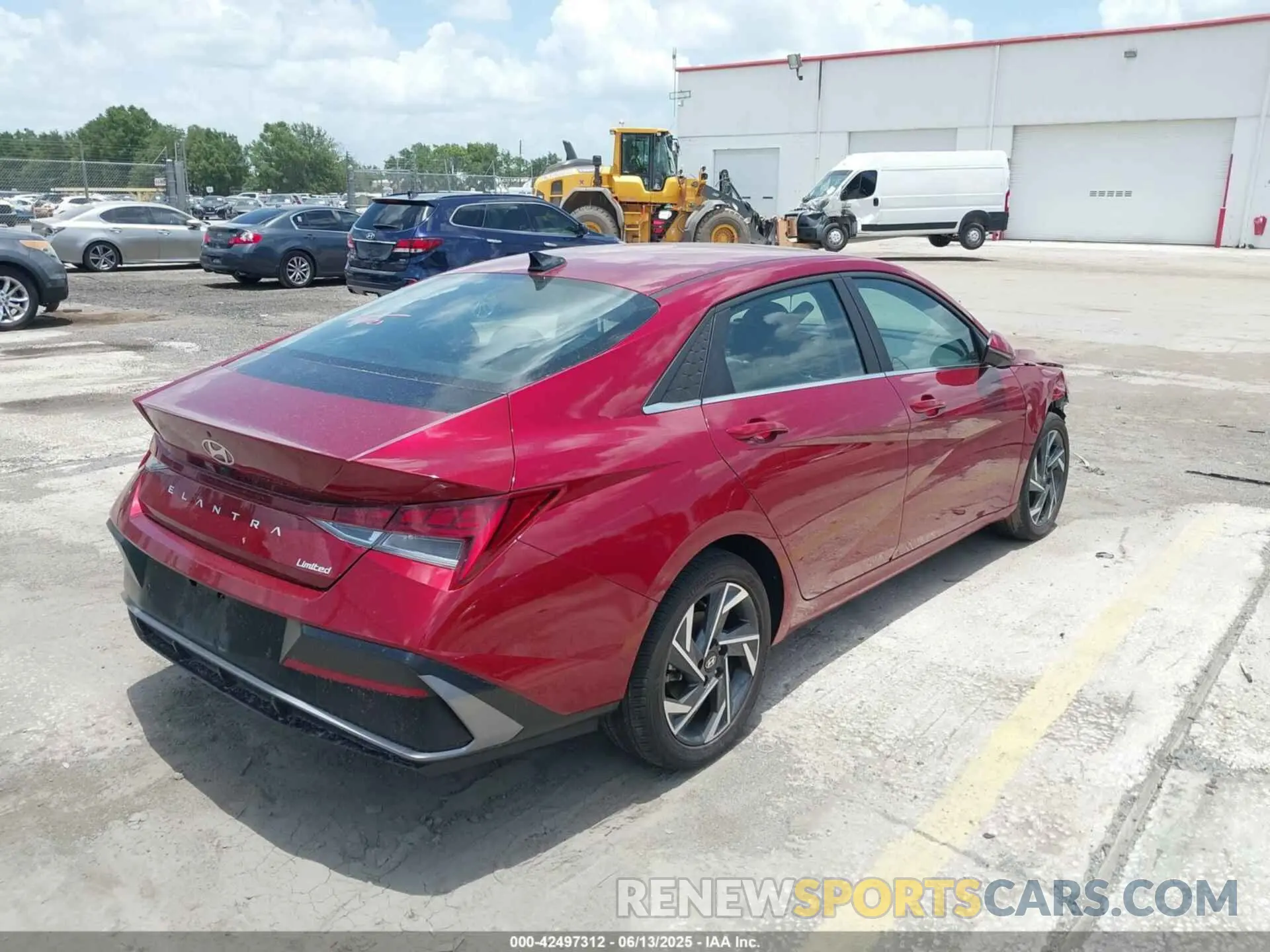 4 fotografías del automóvil dañado KMHLP4DG2RU778745 HYUNDAI ELANTRA 2024