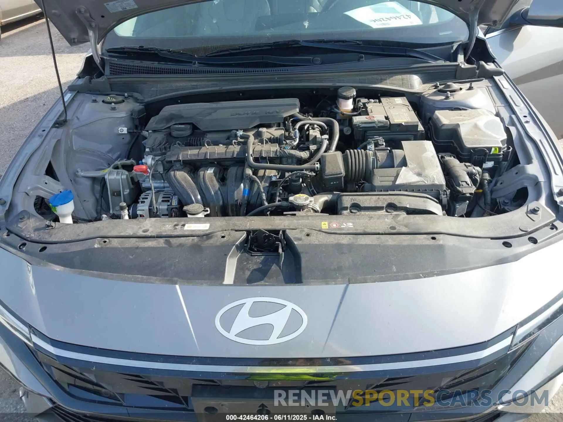 10 fotografías del automóvil dañado KMHLP4DG2RU828401 HYUNDAI ELANTRA 2024