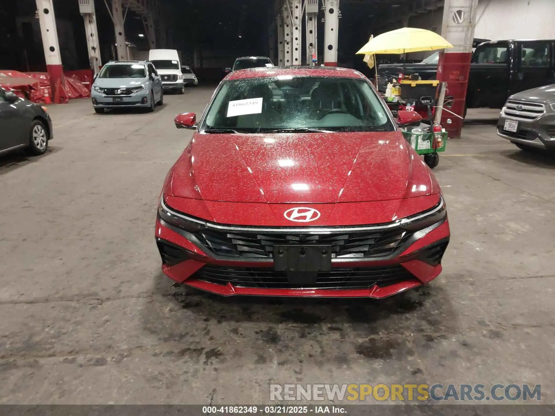 12 fotografías del automóvil dañado KMHLP4DG3RU648909 HYUNDAI ELANTRA 2024