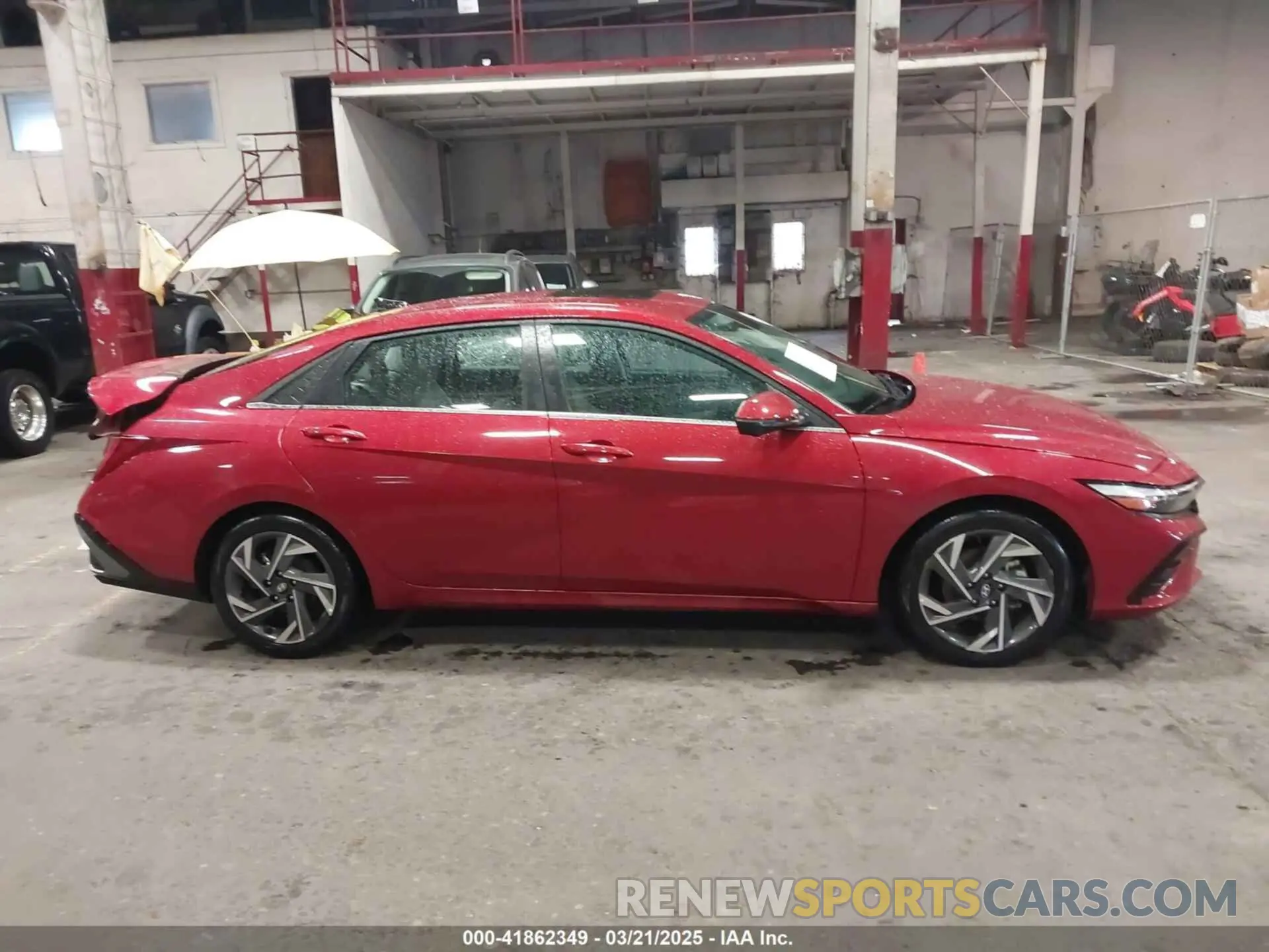 13 fotografías del automóvil dañado KMHLP4DG3RU648909 HYUNDAI ELANTRA 2024