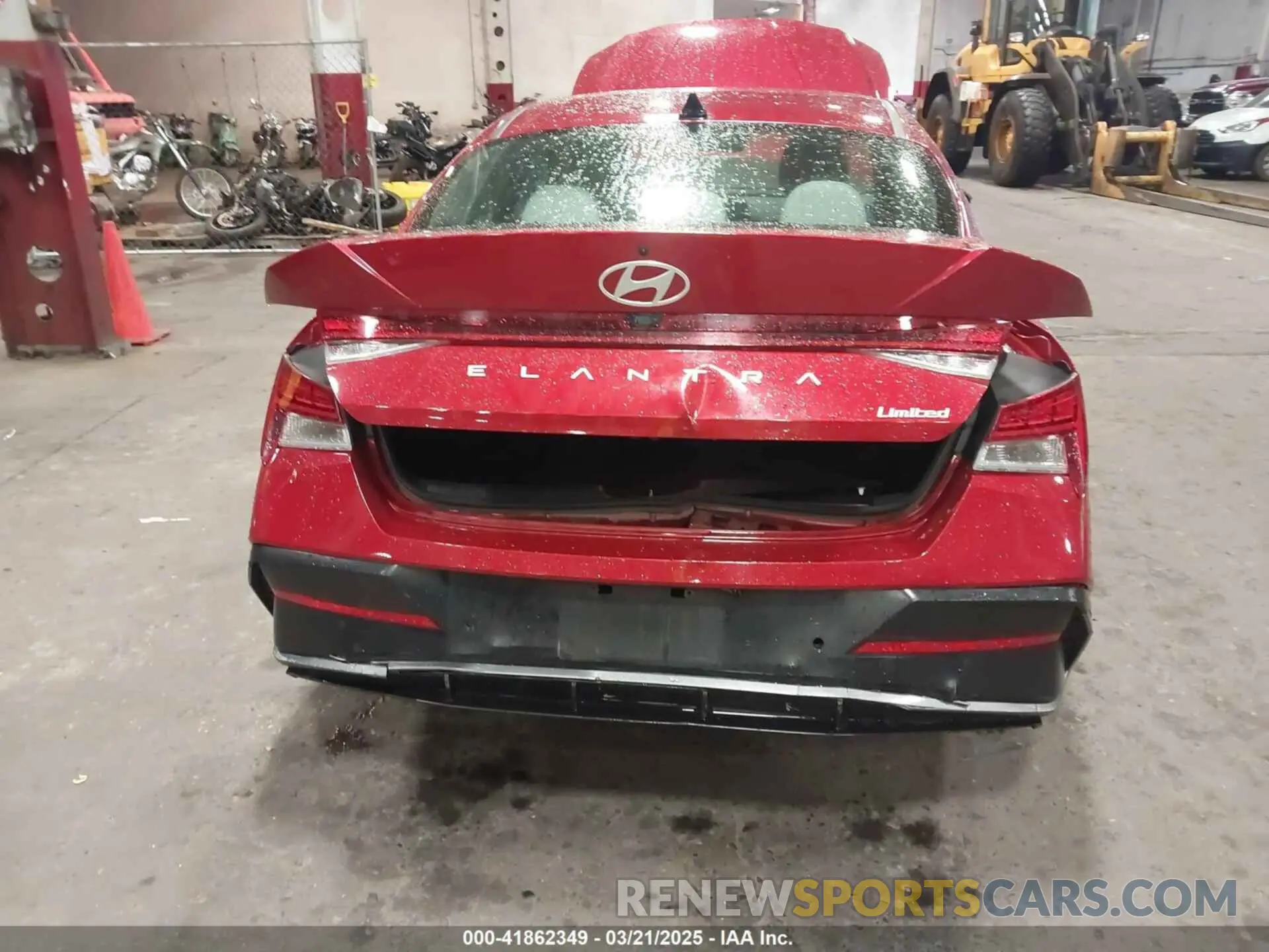 6 fotografías del automóvil dañado KMHLP4DG3RU648909 HYUNDAI ELANTRA 2024