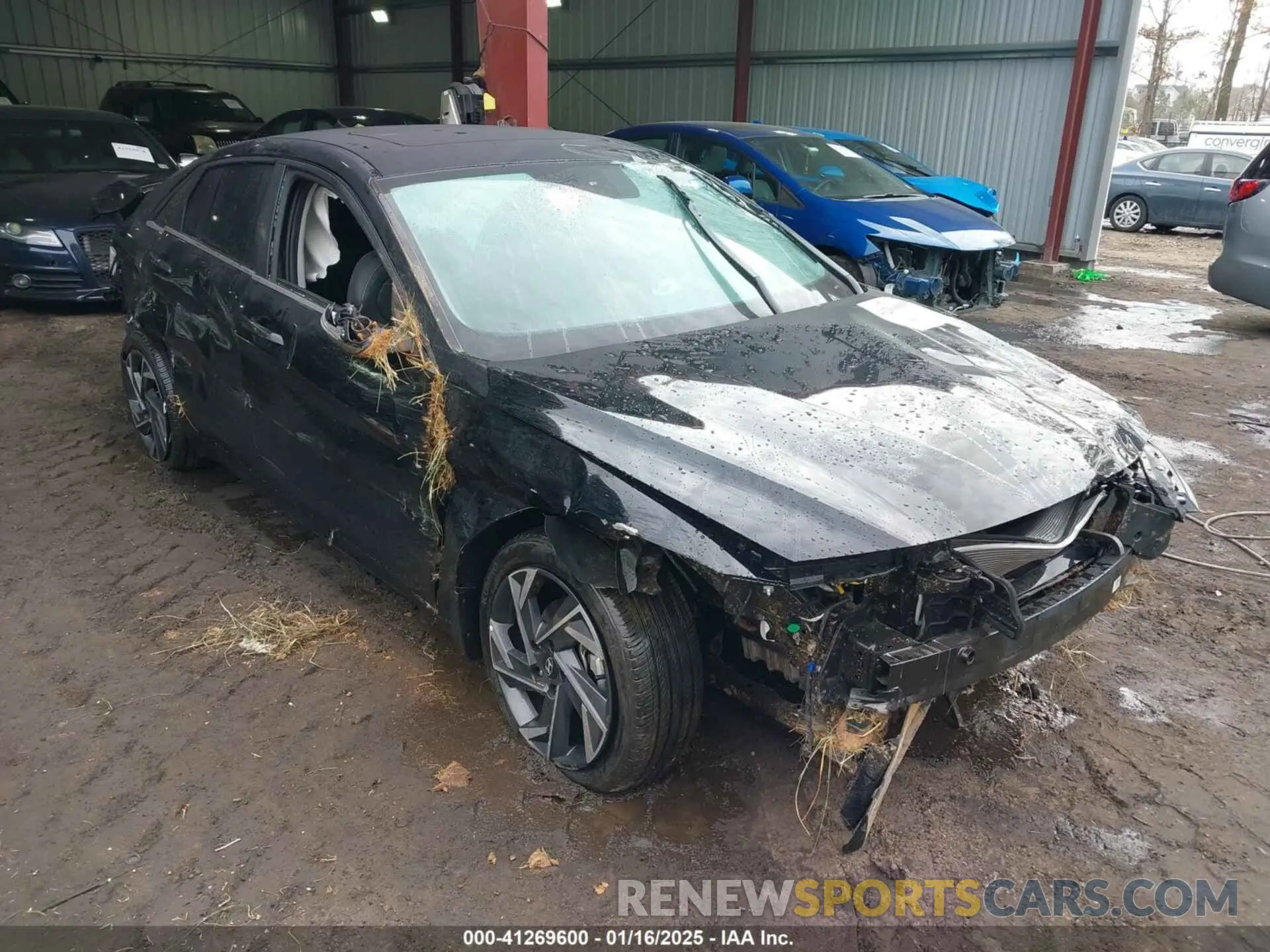 1 fotografías del automóvil dañado KMHLP4DG3RU692683 HYUNDAI ELANTRA 2024