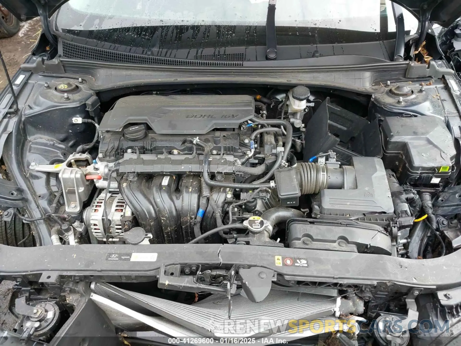 10 fotografías del automóvil dañado KMHLP4DG3RU692683 HYUNDAI ELANTRA 2024