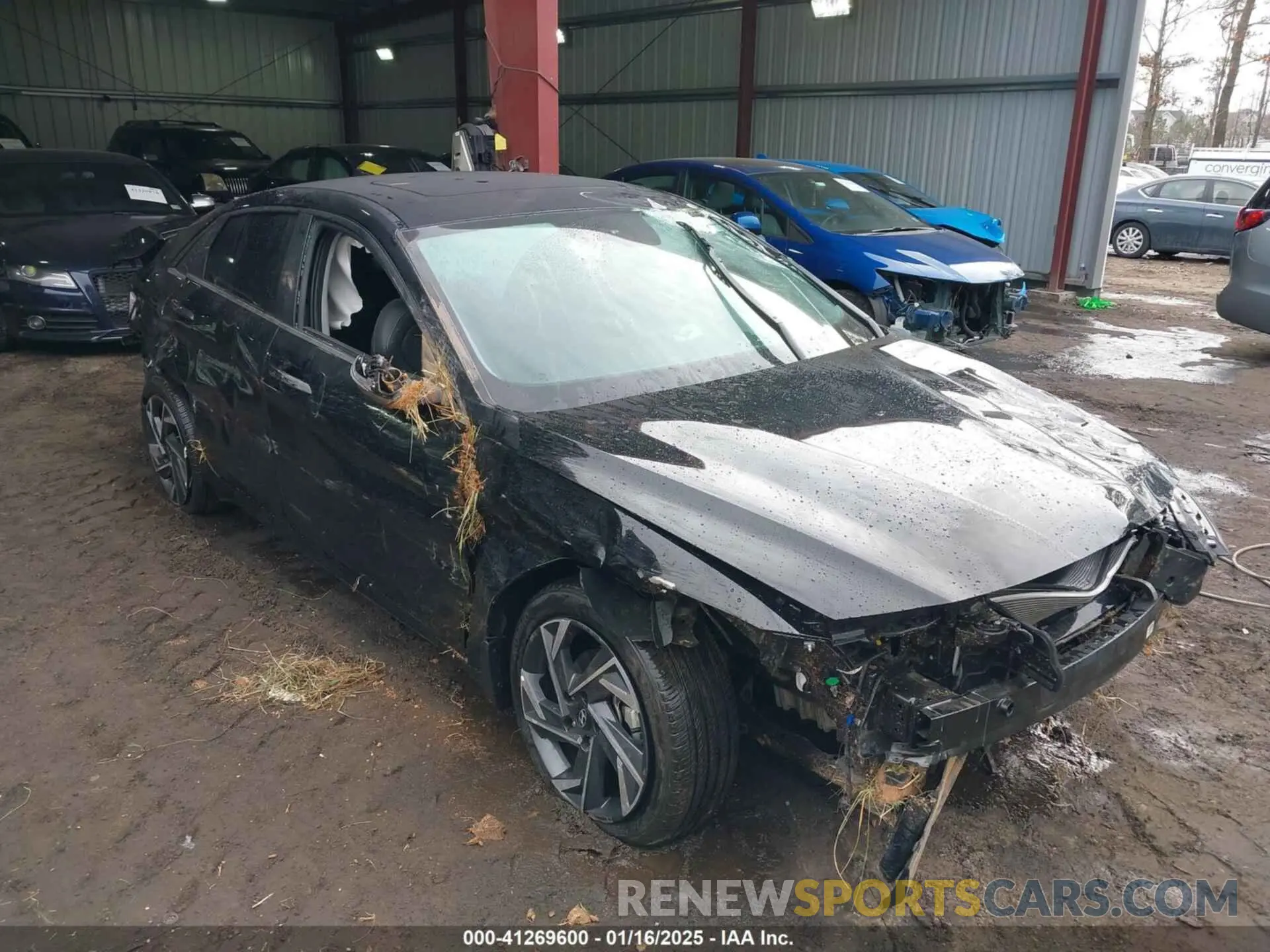 6 fotografías del automóvil dañado KMHLP4DG3RU692683 HYUNDAI ELANTRA 2024