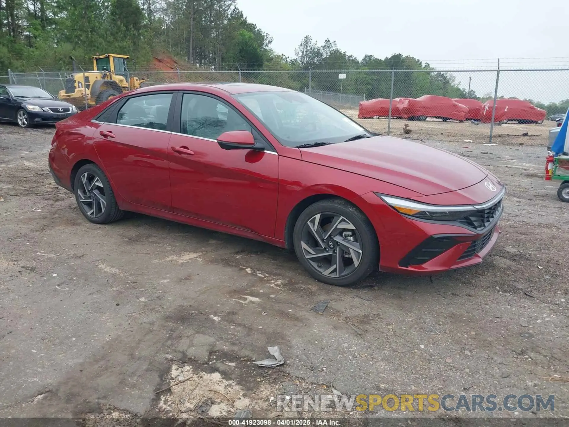 1 fotografías del automóvil dañado KMHLP4DG4RU772493 HYUNDAI ELANTRA 2024
