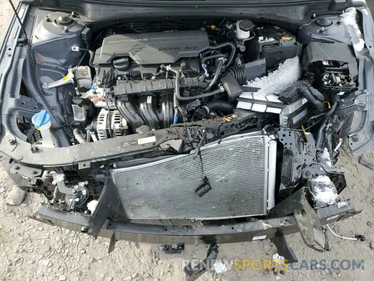 13 fotografías del automóvil dañado KMHLP4DG4RU842333 HYUNDAI ELANTRA 2024