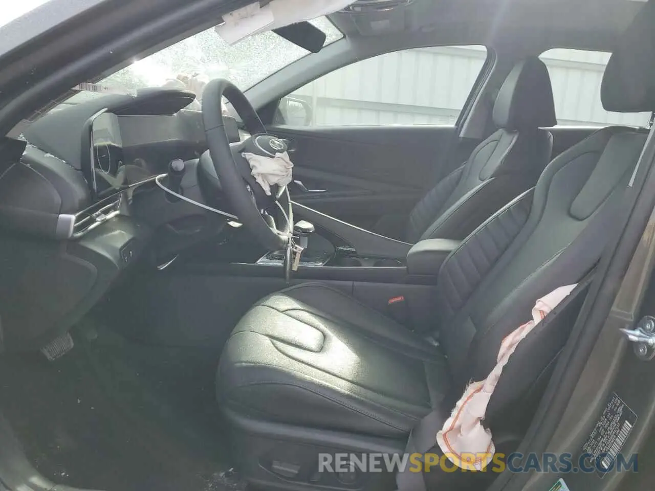 7 fotografías del automóvil dañado KMHLP4DG4RU842333 HYUNDAI ELANTRA 2024