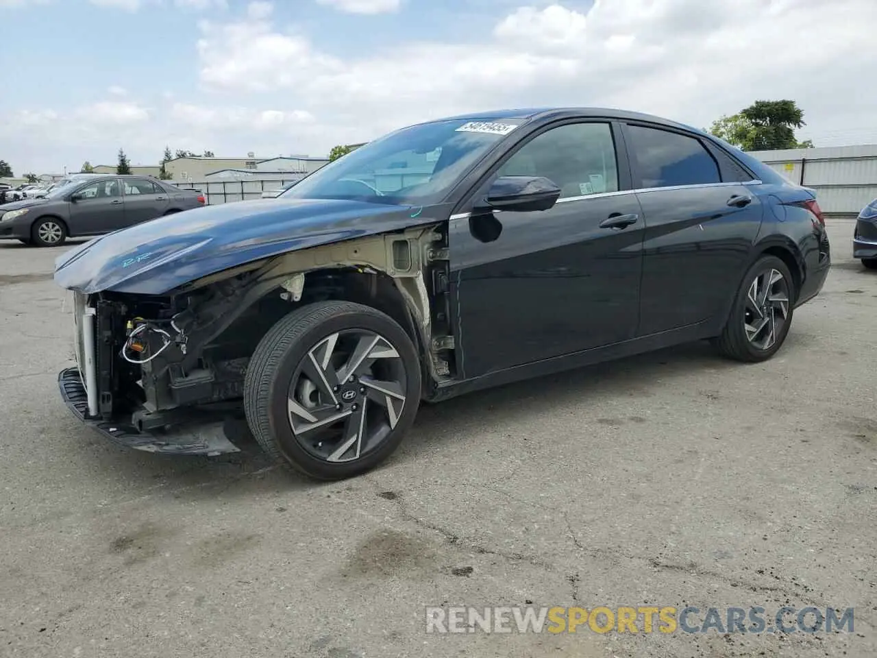 1 fotografías del automóvil dañado KMHLP4DG5RU689753 HYUNDAI ELANTRA 2024
