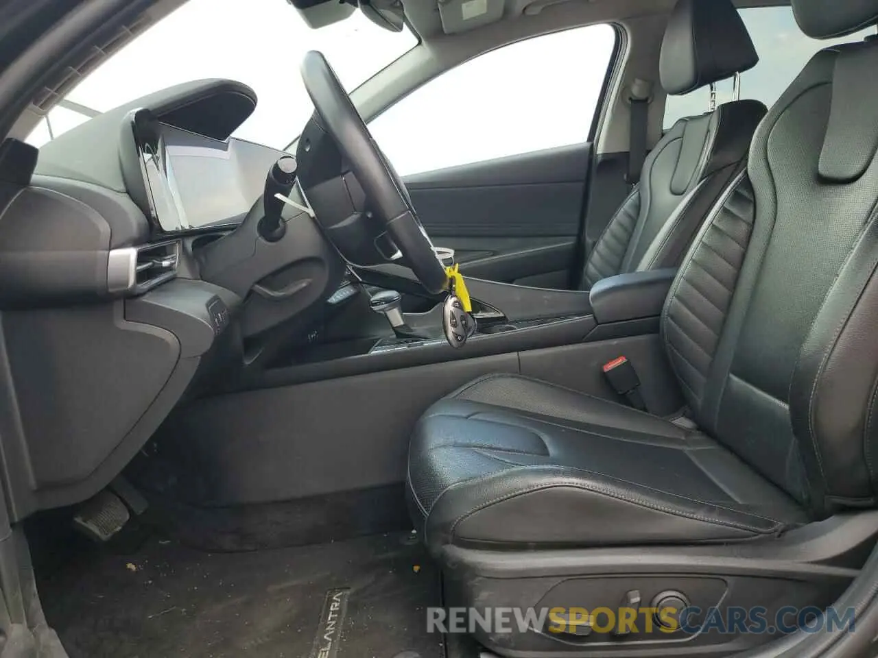 7 fotografías del automóvil dañado KMHLP4DG5RU689753 HYUNDAI ELANTRA 2024