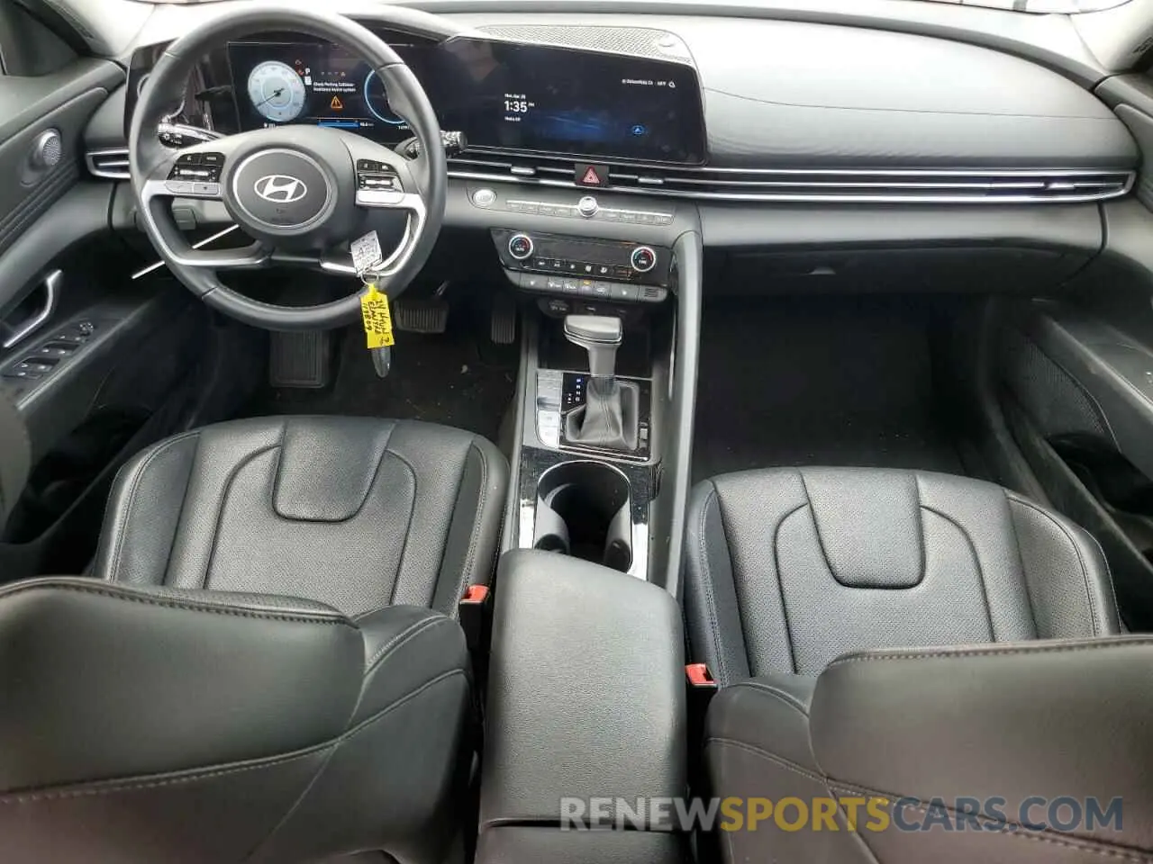8 fotografías del automóvil dañado KMHLP4DG5RU689753 HYUNDAI ELANTRA 2024