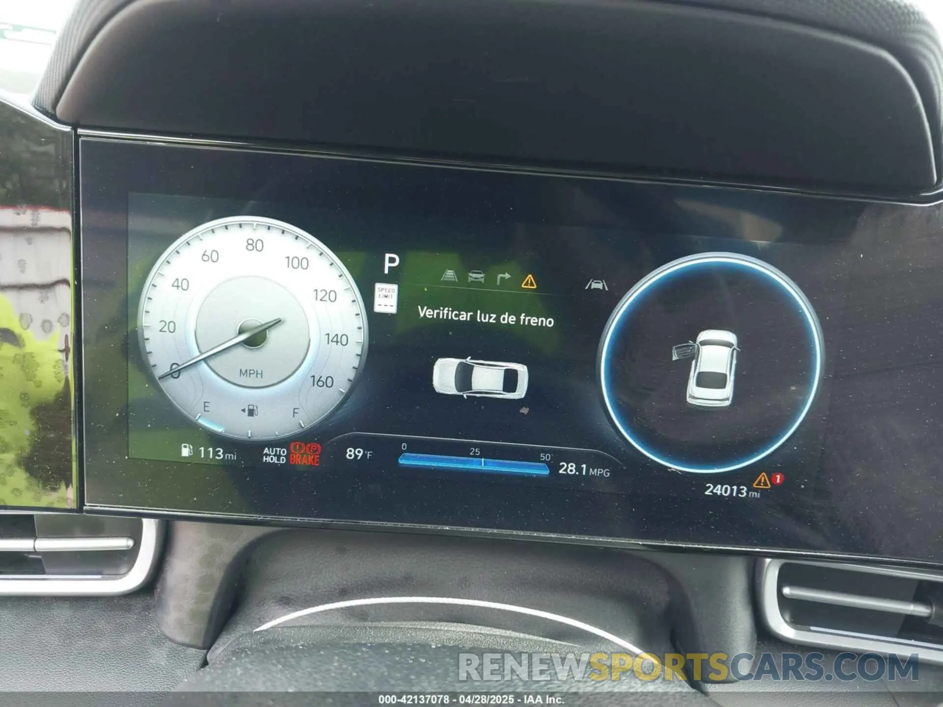 7 fotografías del automóvil dañado KMHLP4DG5RU703294 HYUNDAI ELANTRA 2024