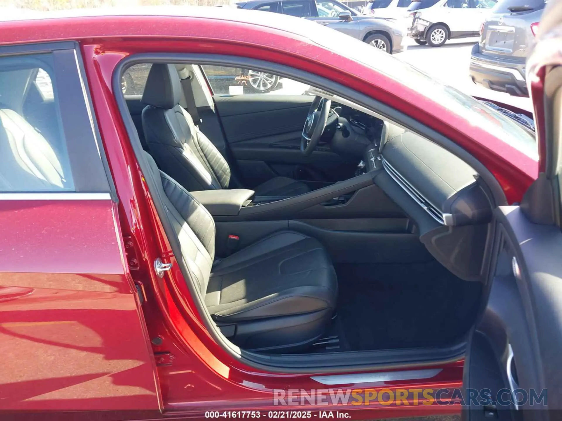 5 fotografías del automóvil dañado KMHLP4DG5RU733699 HYUNDAI ELANTRA 2024