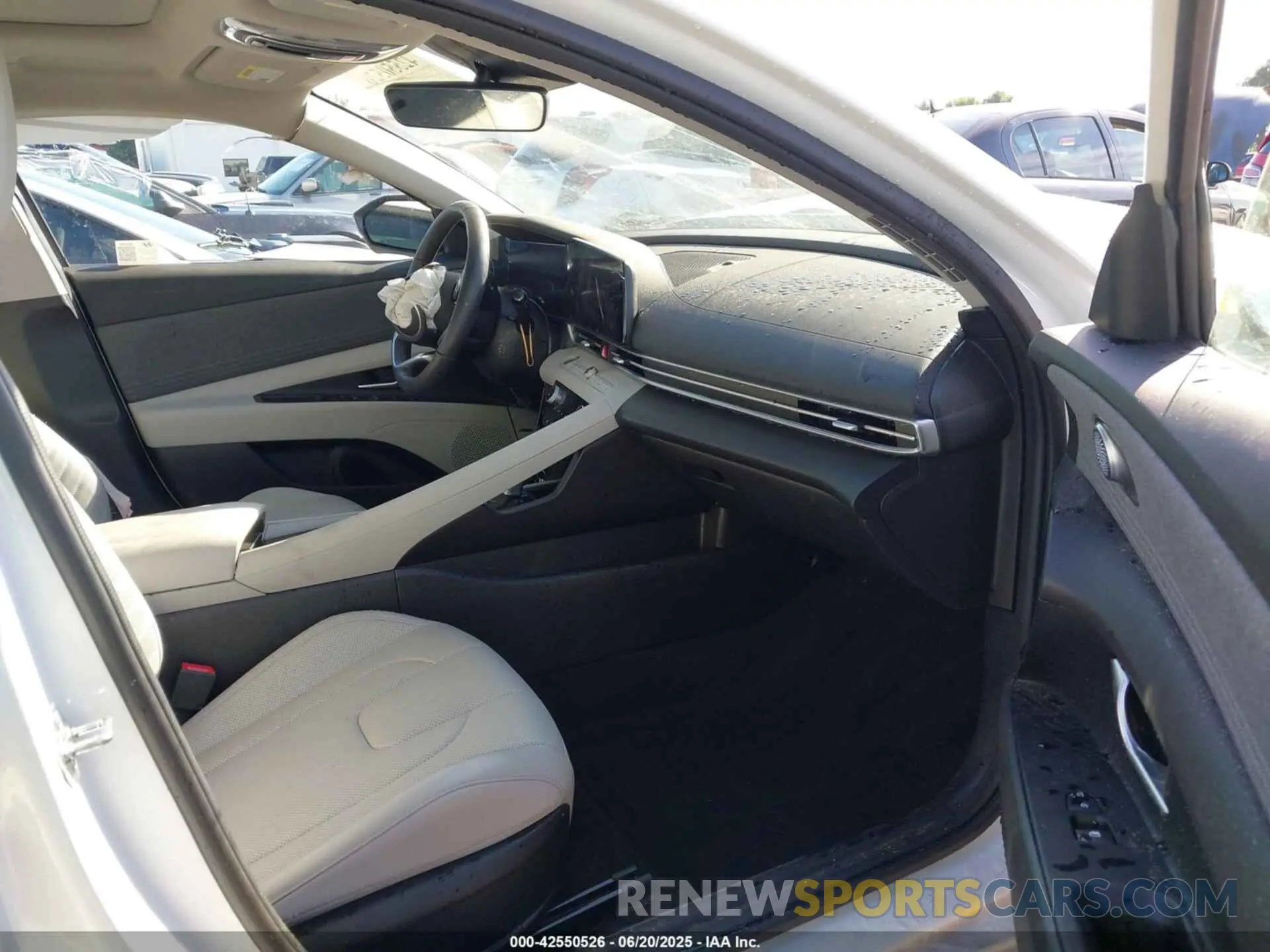 5 fotografías del automóvil dañado KMHLP4DG6RU778893 HYUNDAI ELANTRA 2024