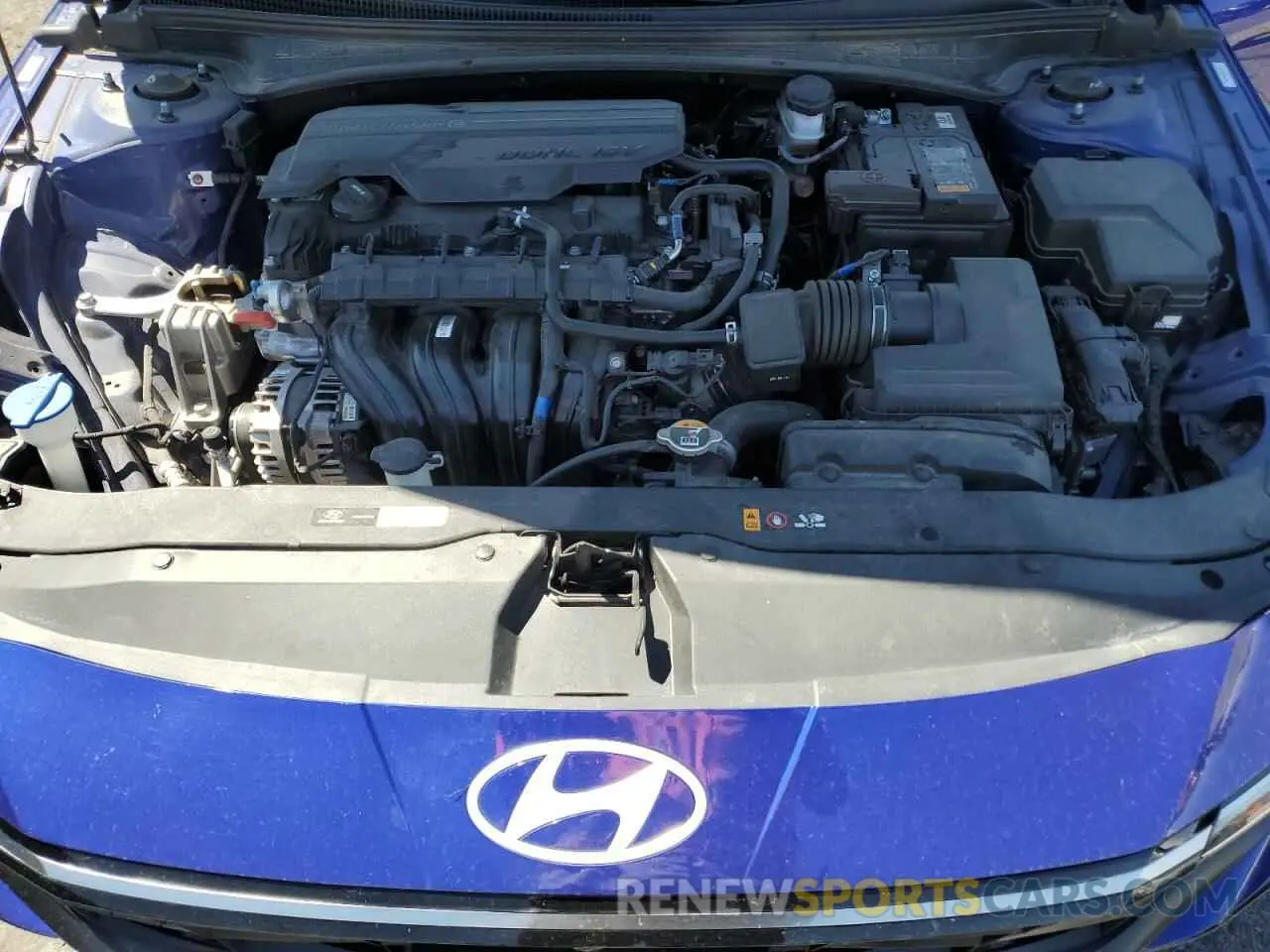 11 fotografías del automóvil dañado KMHLP4DG6RU815487 HYUNDAI ELANTRA 2024