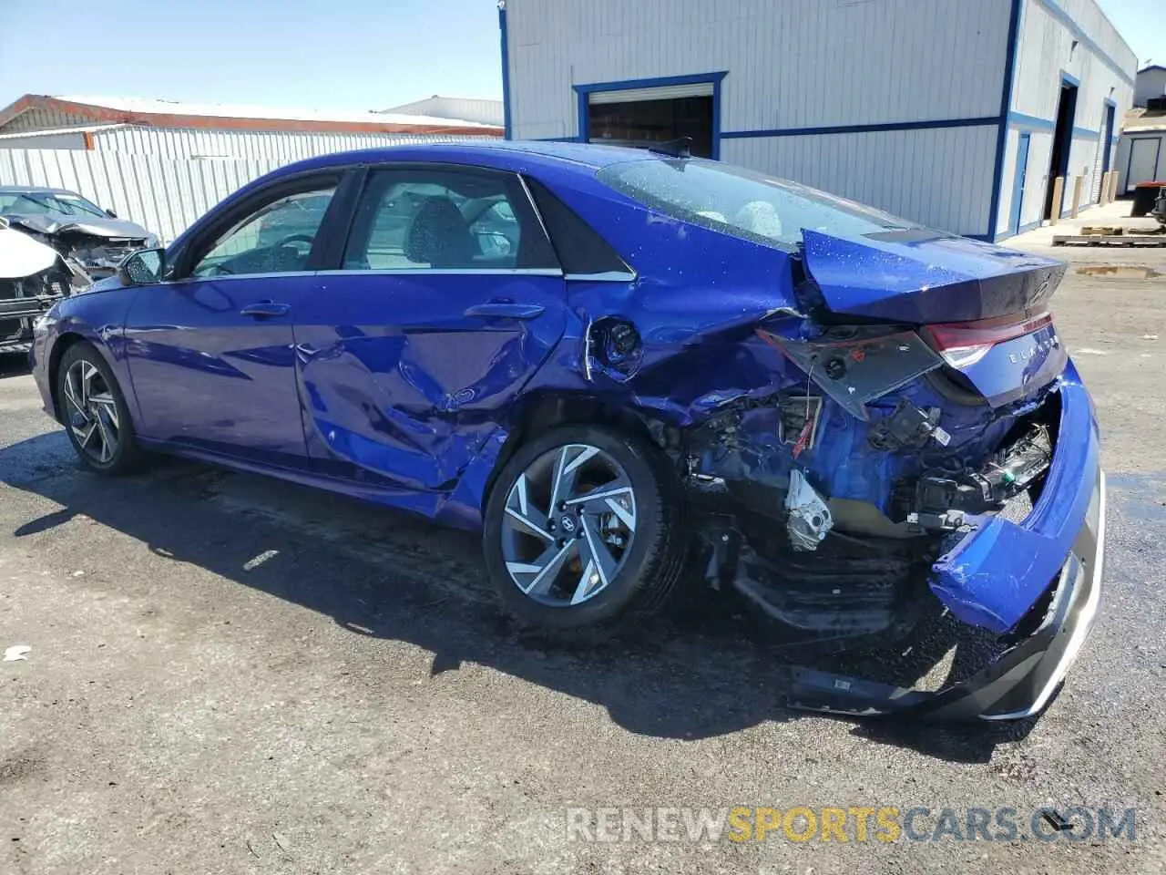 2 fotografías del automóvil dañado KMHLP4DG6RU815487 HYUNDAI ELANTRA 2024