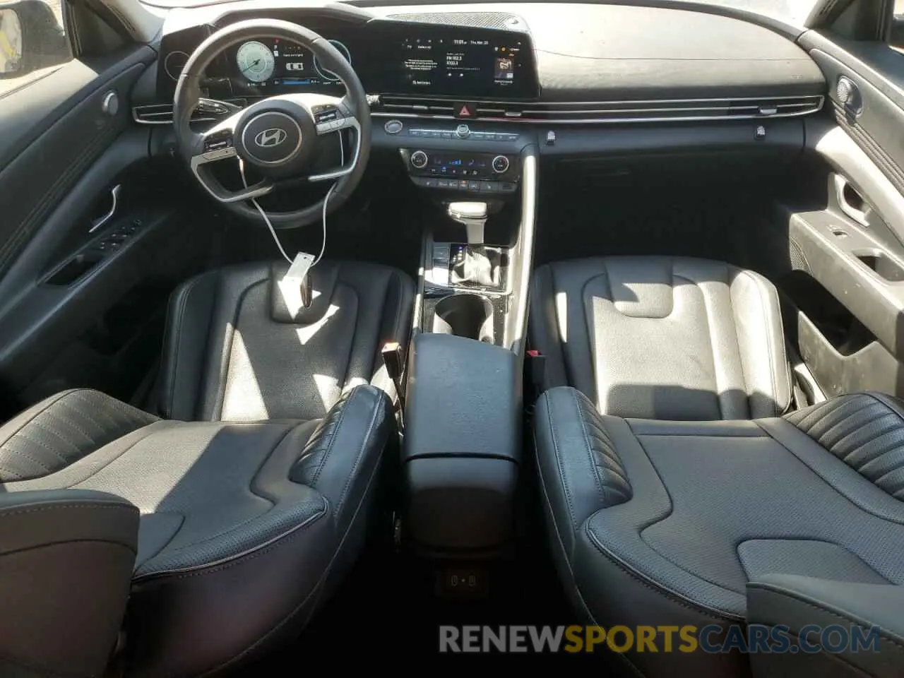 8 fotografías del automóvil dañado KMHLP4DG7RU668144 HYUNDAI ELANTRA 2024