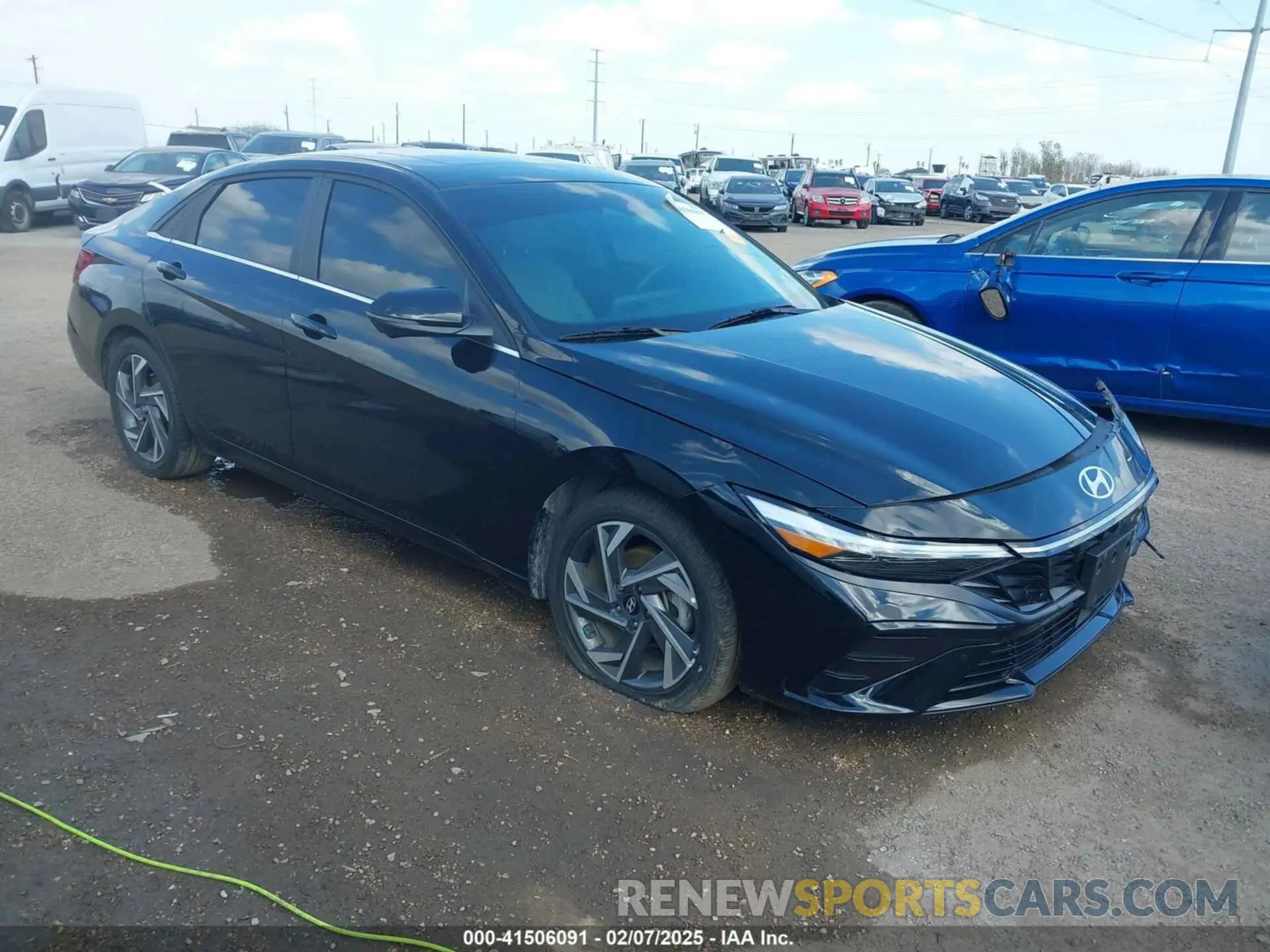 1 fotografías del automóvil dañado KMHLP4DG7RU718847 HYUNDAI ELANTRA 2024