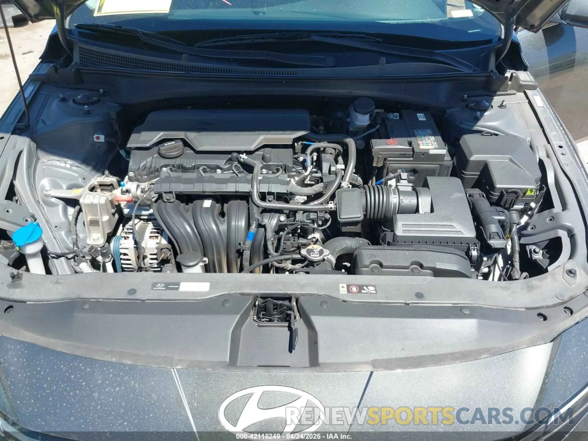 10 fotografías del automóvil dañado KMHLP4DG8RU656892 HYUNDAI ELANTRA 2024