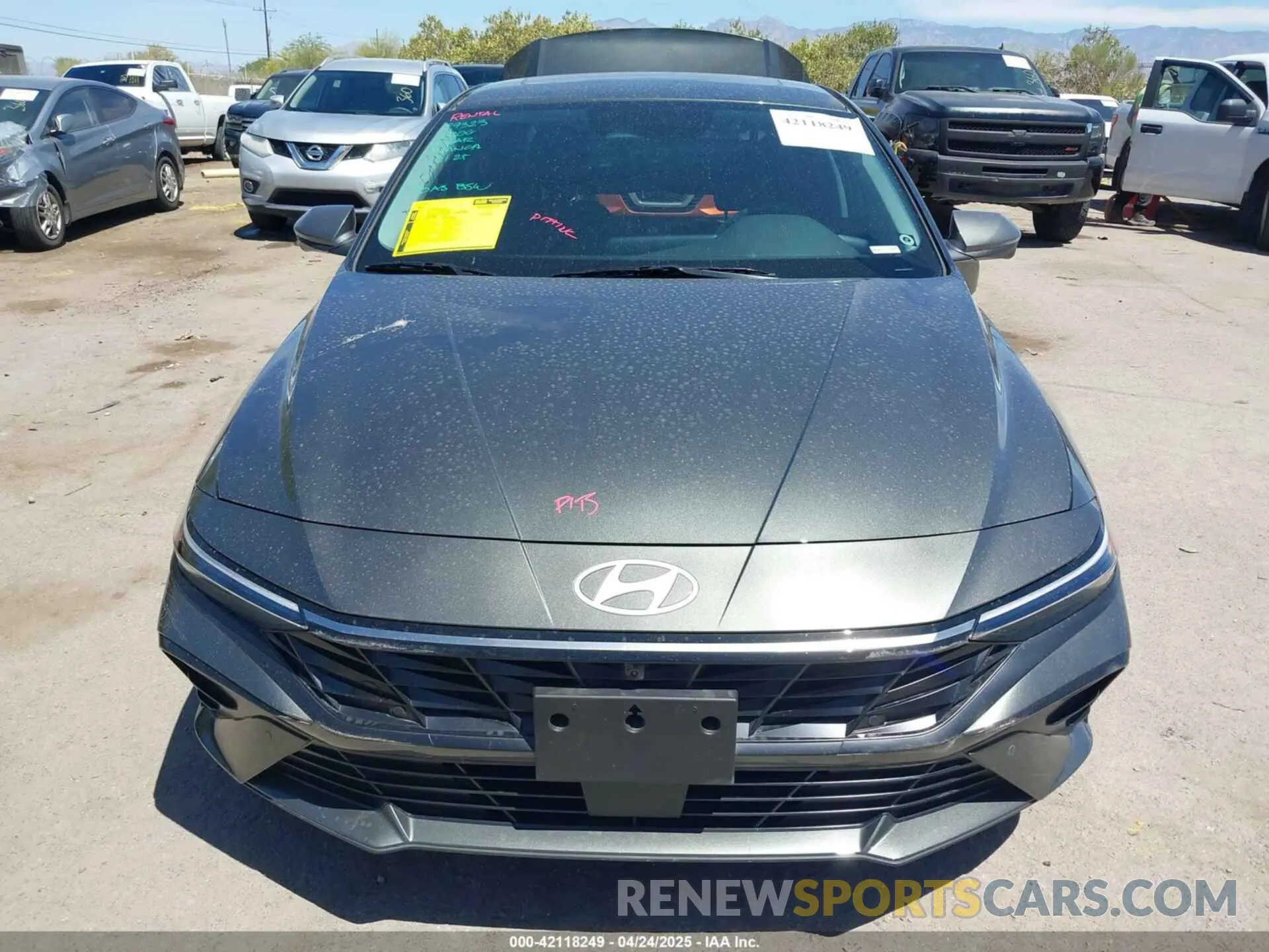 13 fotografías del automóvil dañado KMHLP4DG8RU656892 HYUNDAI ELANTRA 2024