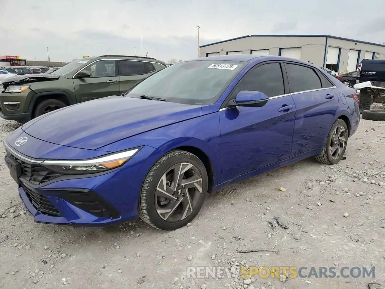 1 fotografías del automóvil dañado KMHLP4DG8RU678293 HYUNDAI ELANTRA 2024