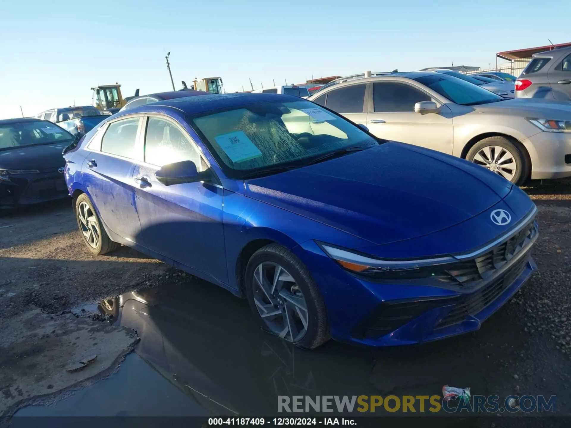 1 fotografías del automóvil dañado KMHLP4DG8RU682294 HYUNDAI ELANTRA 2024