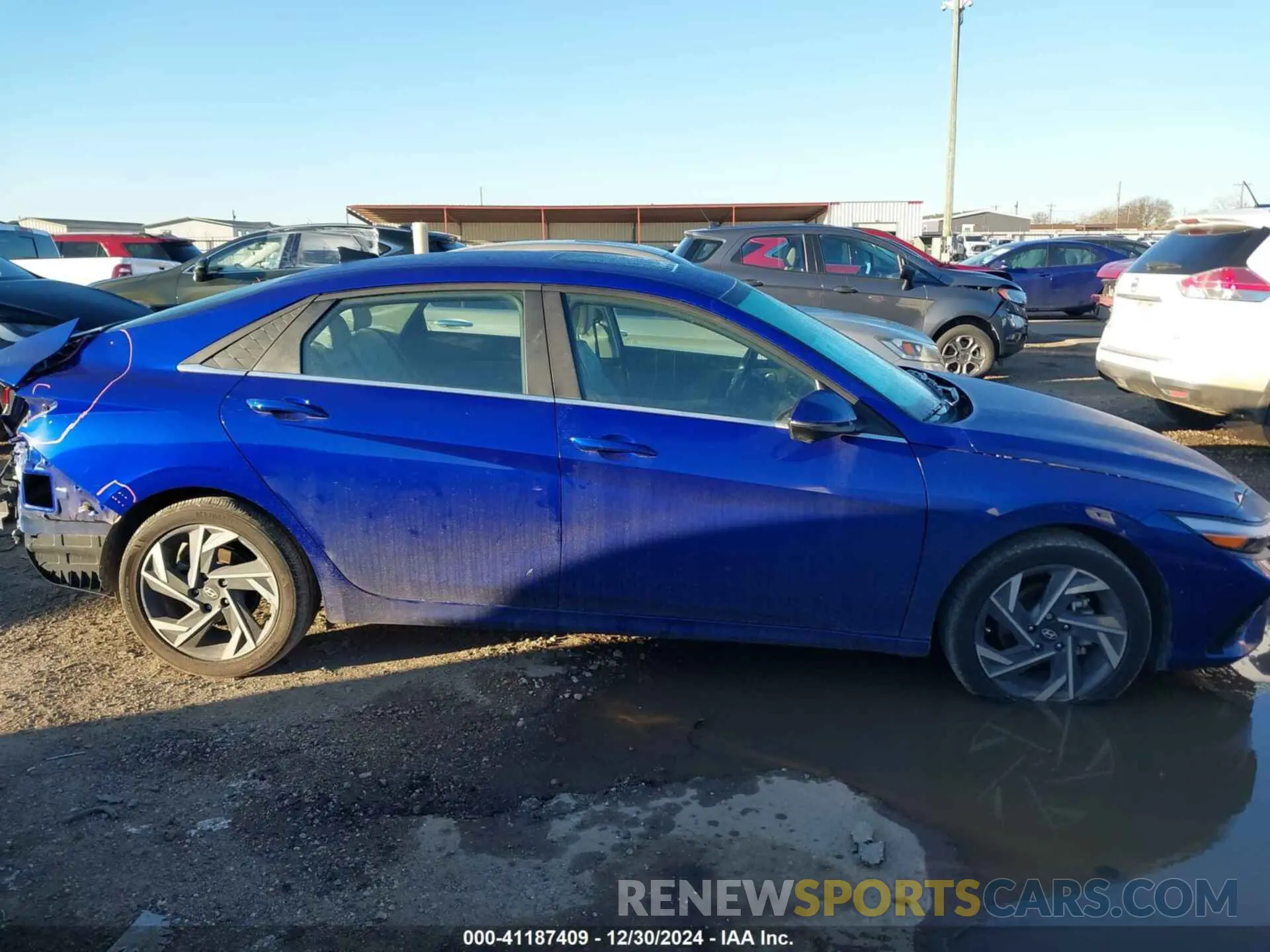14 fotografías del automóvil dañado KMHLP4DG8RU682294 HYUNDAI ELANTRA 2024