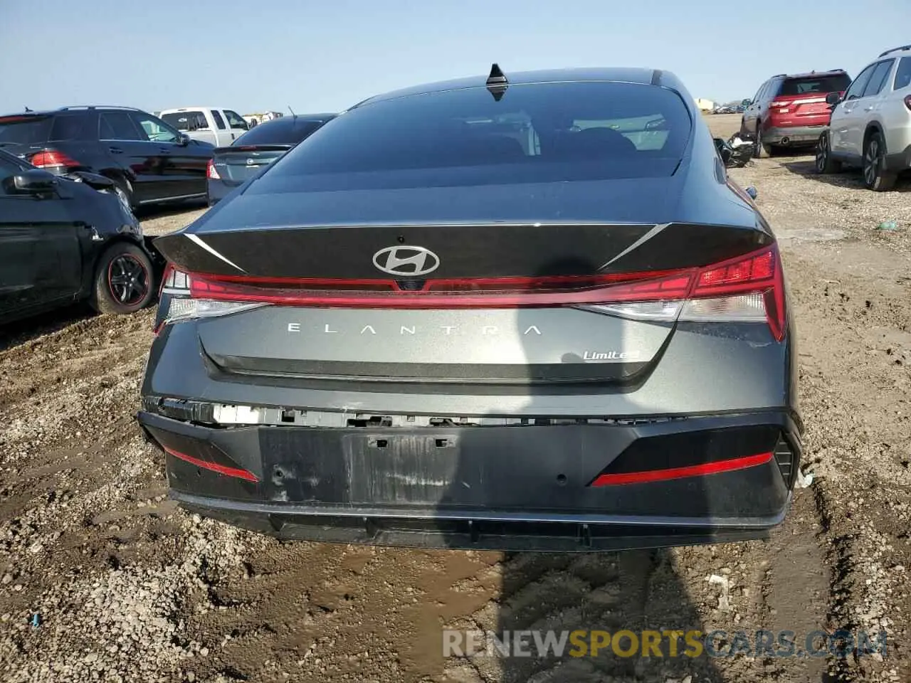 6 fotografías del automóvil dañado KMHLP4DG8RU818133 HYUNDAI ELANTRA 2024