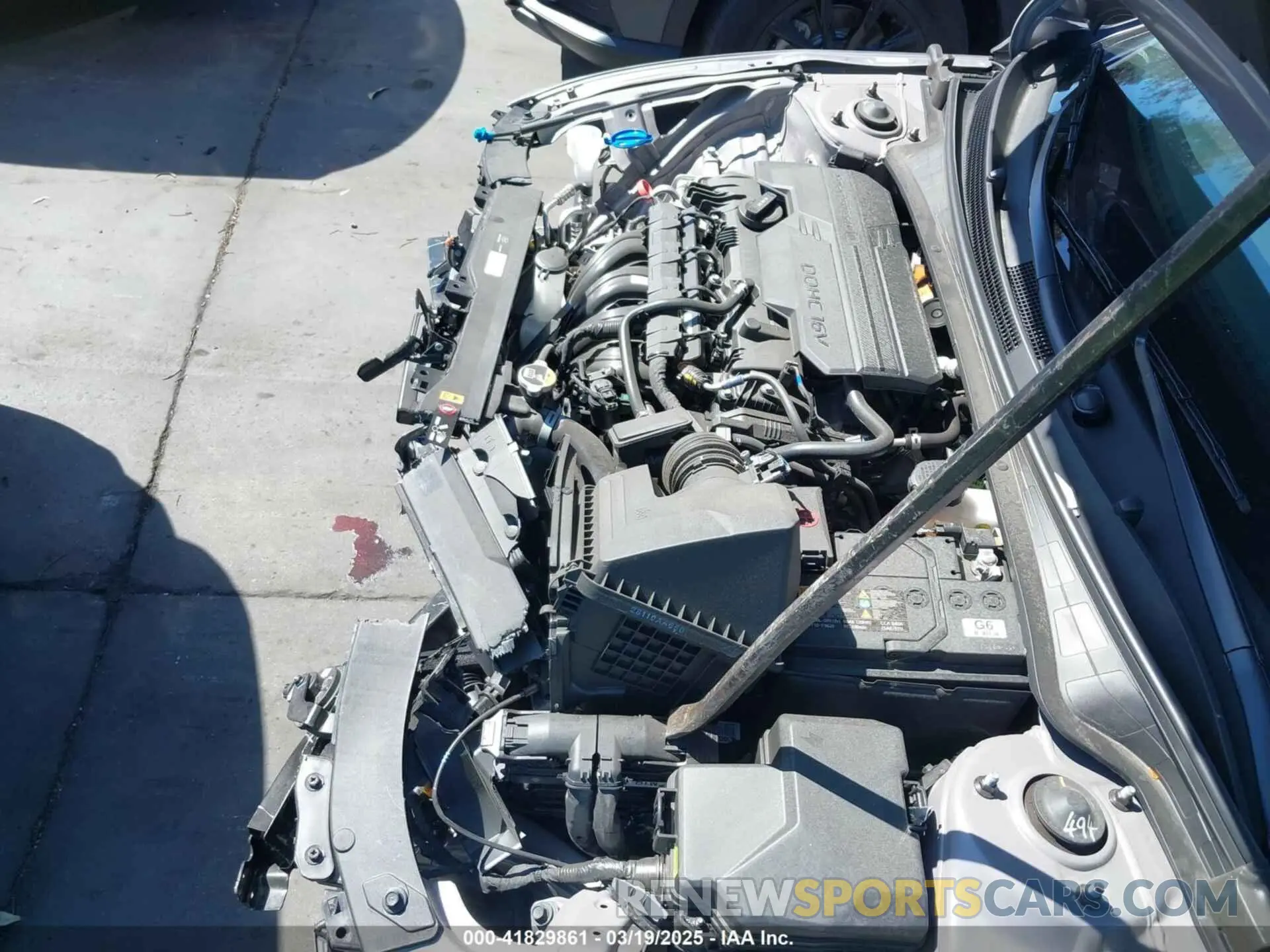 12 fotografías del automóvil dañado KMHLP4DG9RU690159 HYUNDAI ELANTRA 2024