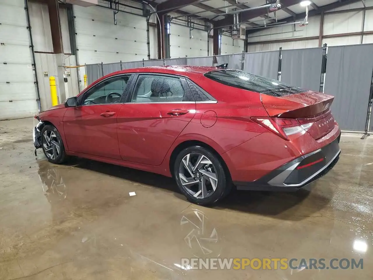 2 fotografías del automóvil dañado KMHLP4DG9RU776121 HYUNDAI ELANTRA 2024