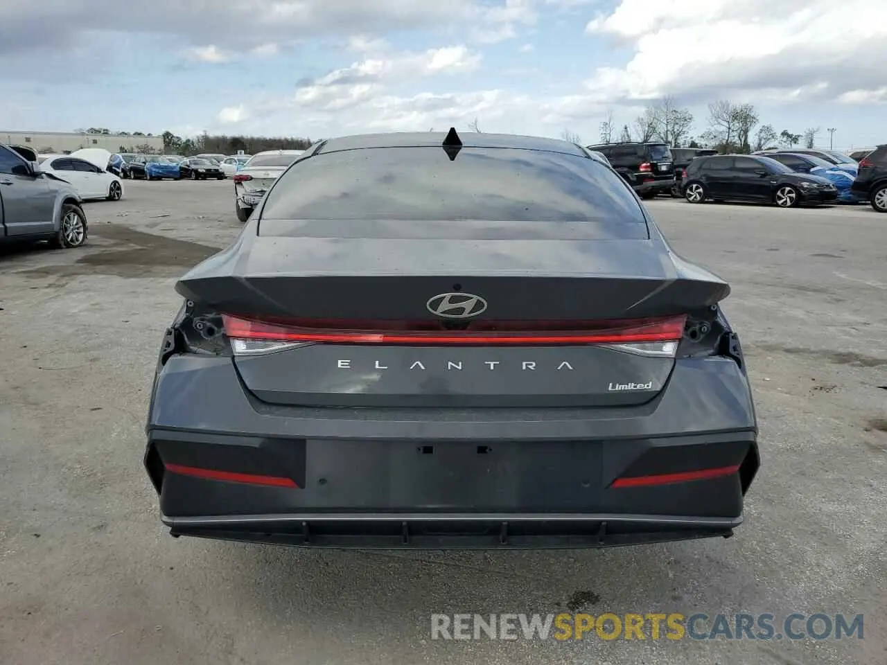6 fotografías del automóvil dañado KMHLP4DGXRU648146 HYUNDAI ELANTRA 2024
