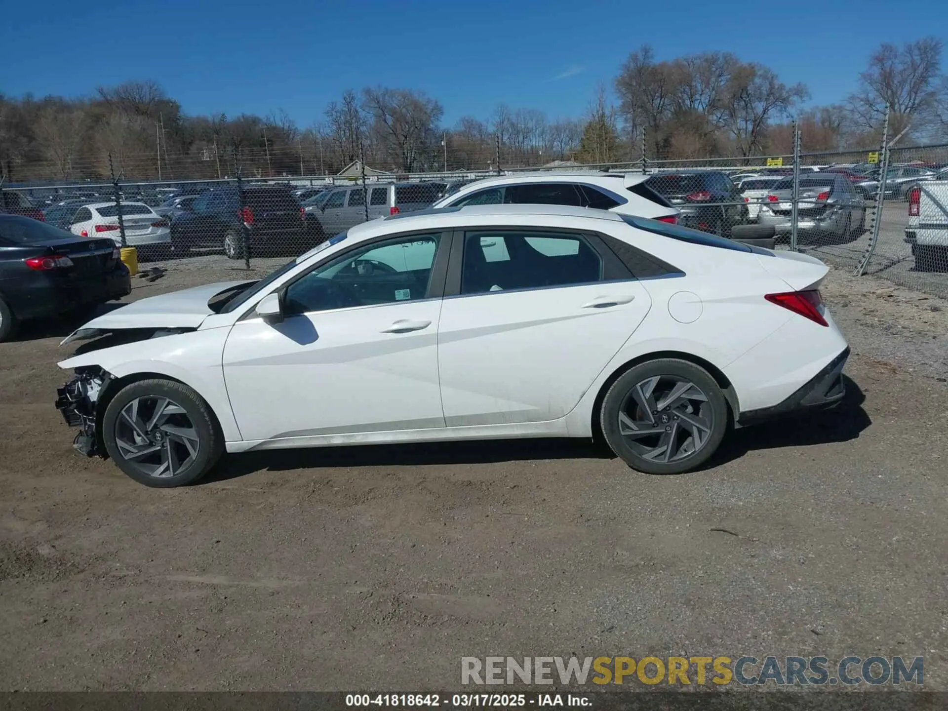 15 fotografías del automóvil dañado KMHLP4DGXRU779755 HYUNDAI ELANTRA 2024