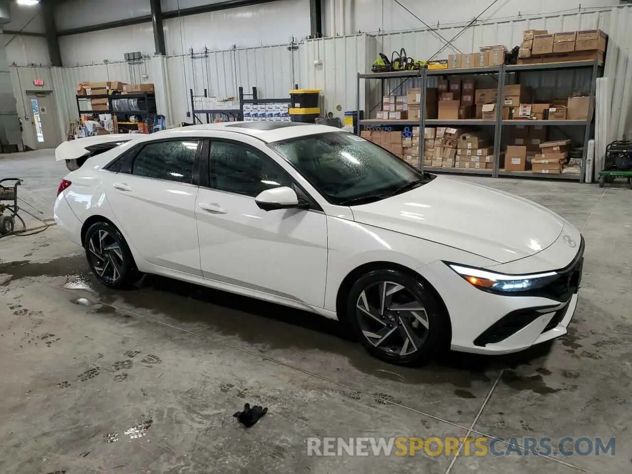 4 fotografías del automóvil dañado KMHLP4DGXRU816254 HYUNDAI ELANTRA 2024