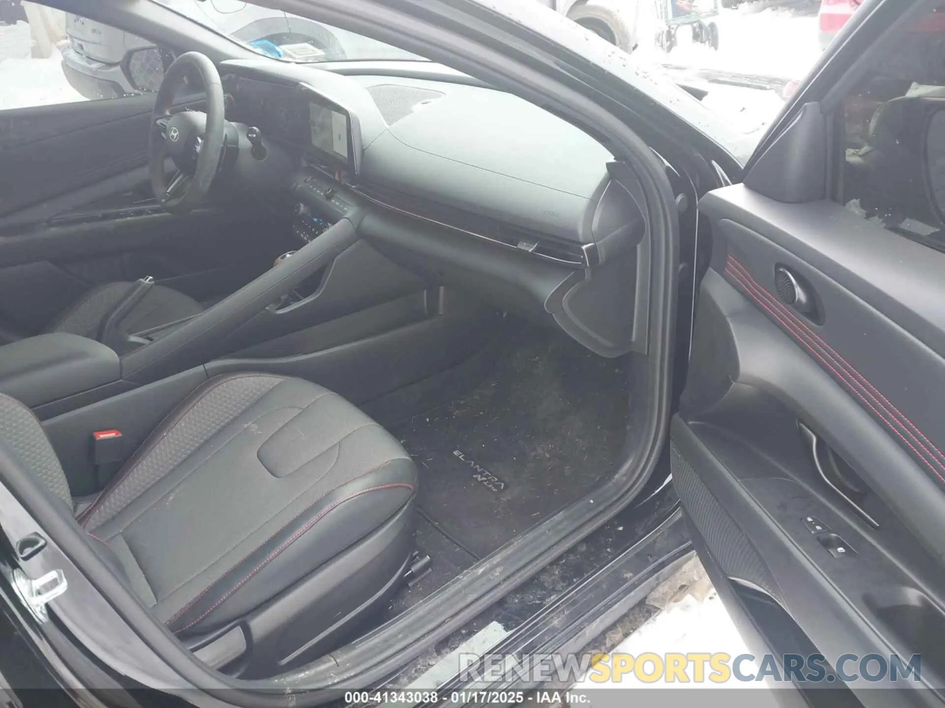 5 fotografías del automóvil dañado KMHLR4DF1RU812434 HYUNDAI ELANTRA 2024